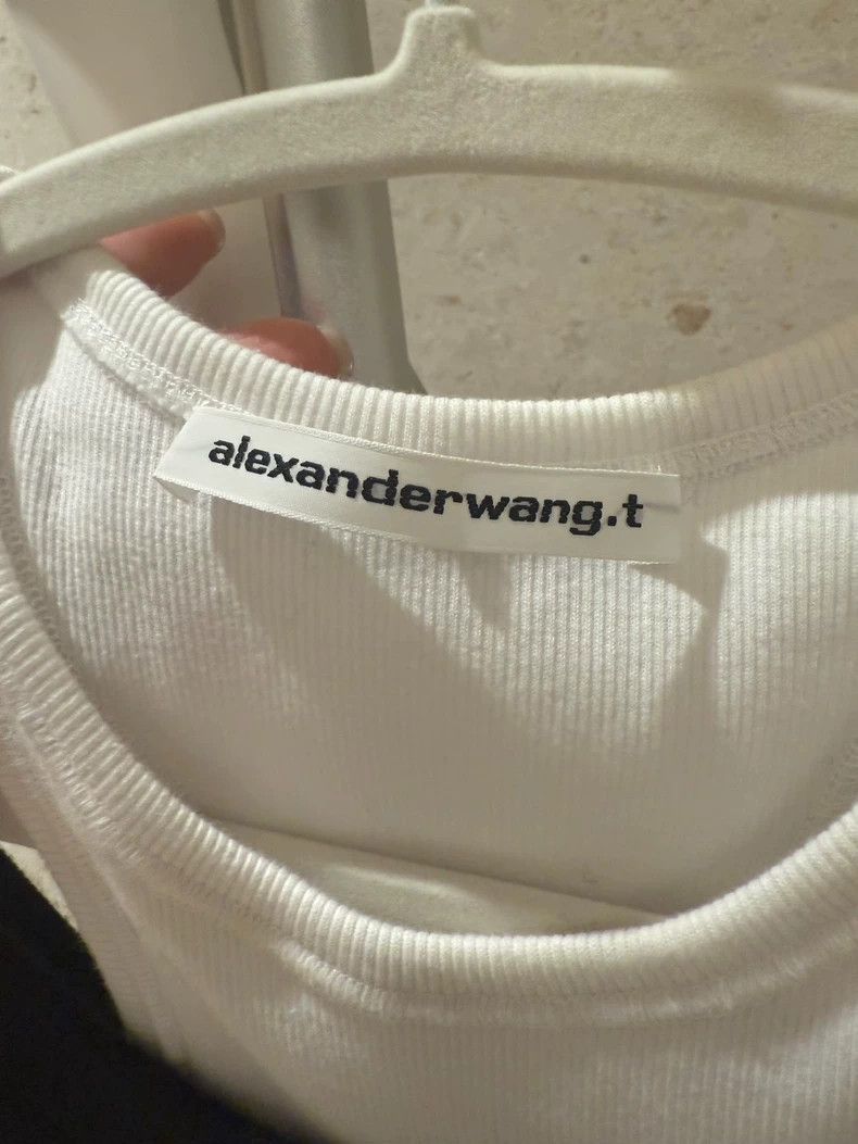 Alexander Wang Alexanderwang Black White Knit Dress- Size M / US 6-8 / IT 42-44 - 3 Thumbnail