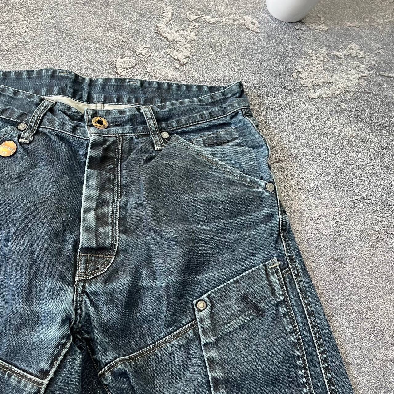 G-Star Vintage g-star big logo raw cargo multi pocket jeans y2k Size US 33 - 7 Thumbnail