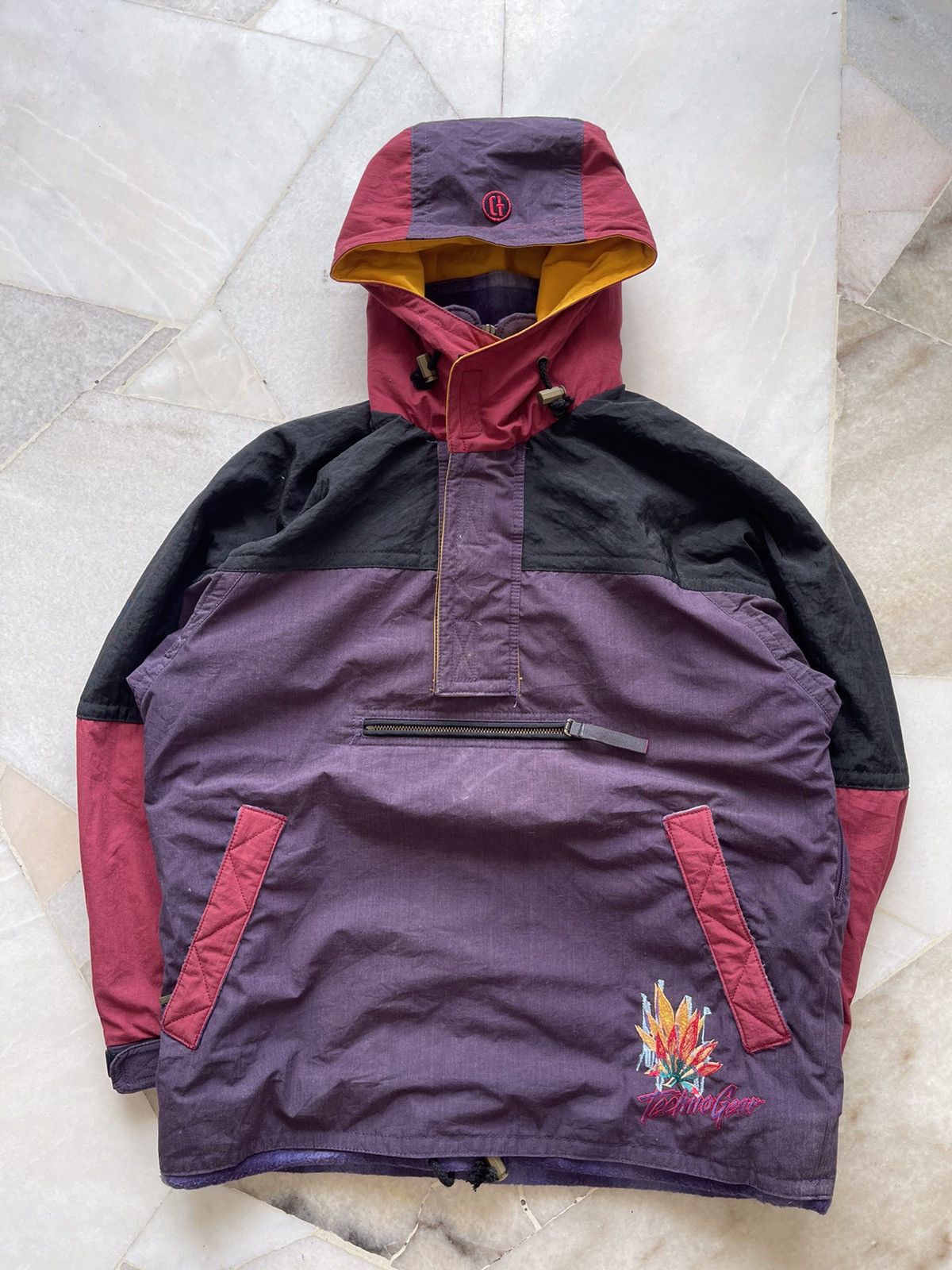 Descente 90s Descente ‘TechnoGear’ Colorblock Ski Anorak Jacket Size US L / EU 52-54 / 3 - 10 Thumbnail