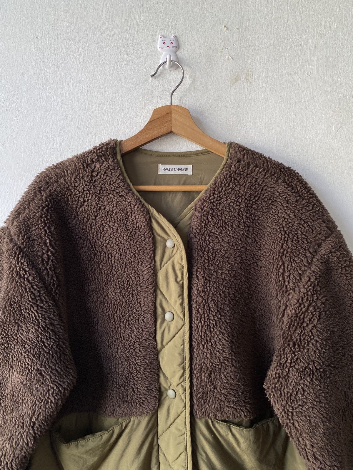 Japanese Brand Rag’s Change Hybrid Design Sherpa Down Jacket Size US M / EU 48-50 / 2 - 5 Thumbnail