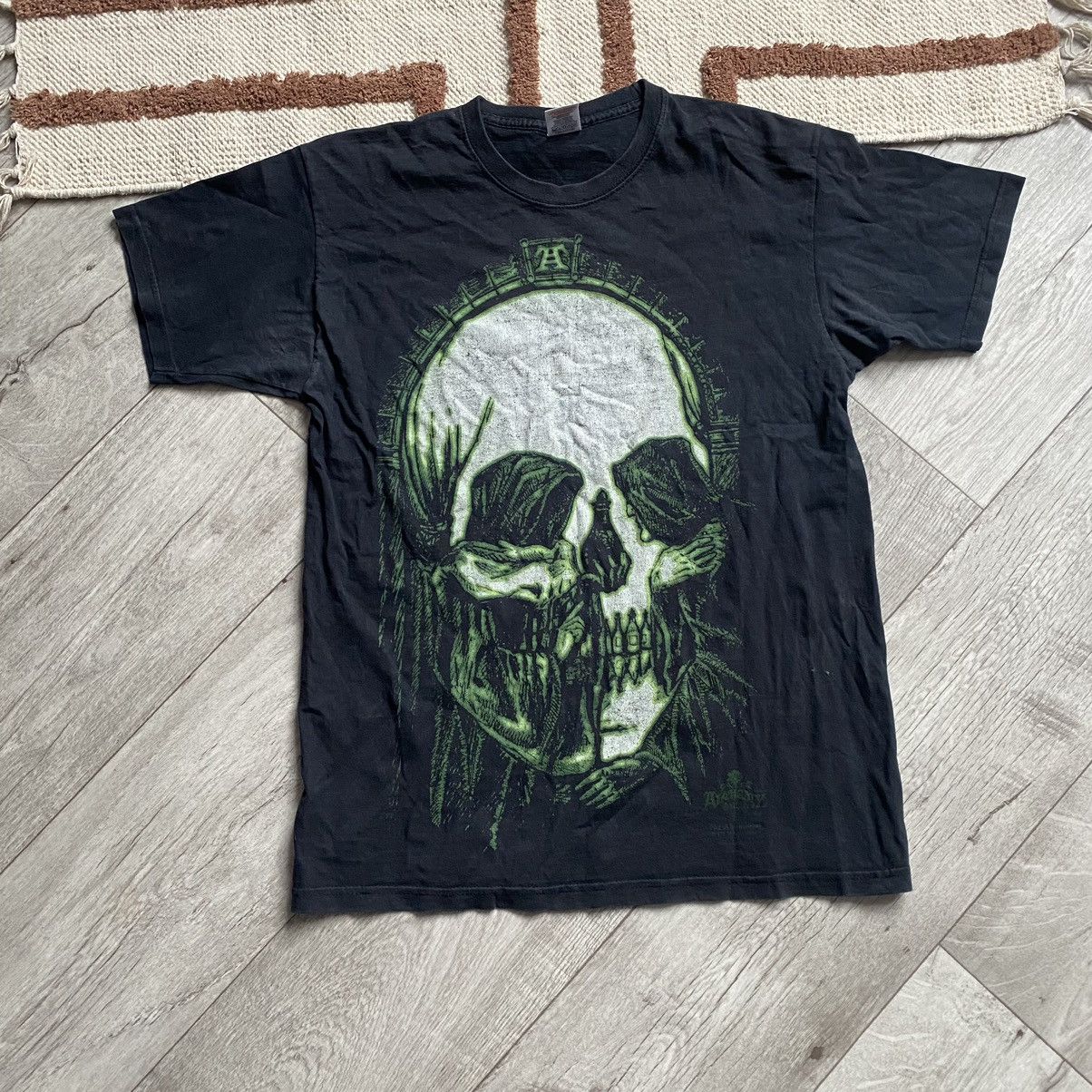 Alchemist VINTAGE ALCHEMY GOTHIC SKULL GHOST FADED T SHIRT Size US M / EU 48-50 / 2 - 1 Thumbnail