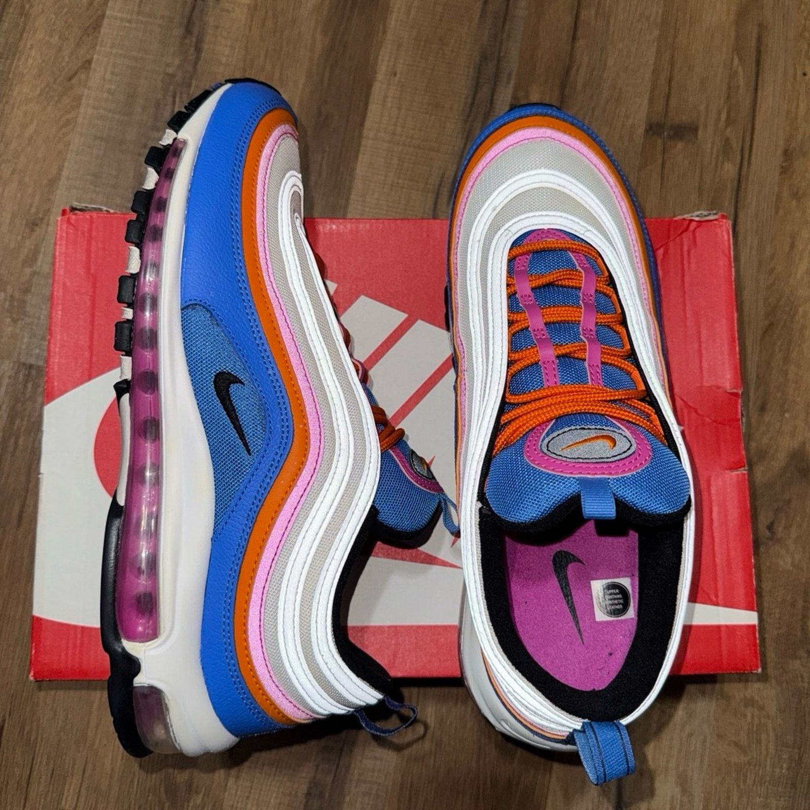 Nike Nike Air Max 97 Active Fuchsia Multi-Color Size US 11 / EU 44 - 3 Thumbnail