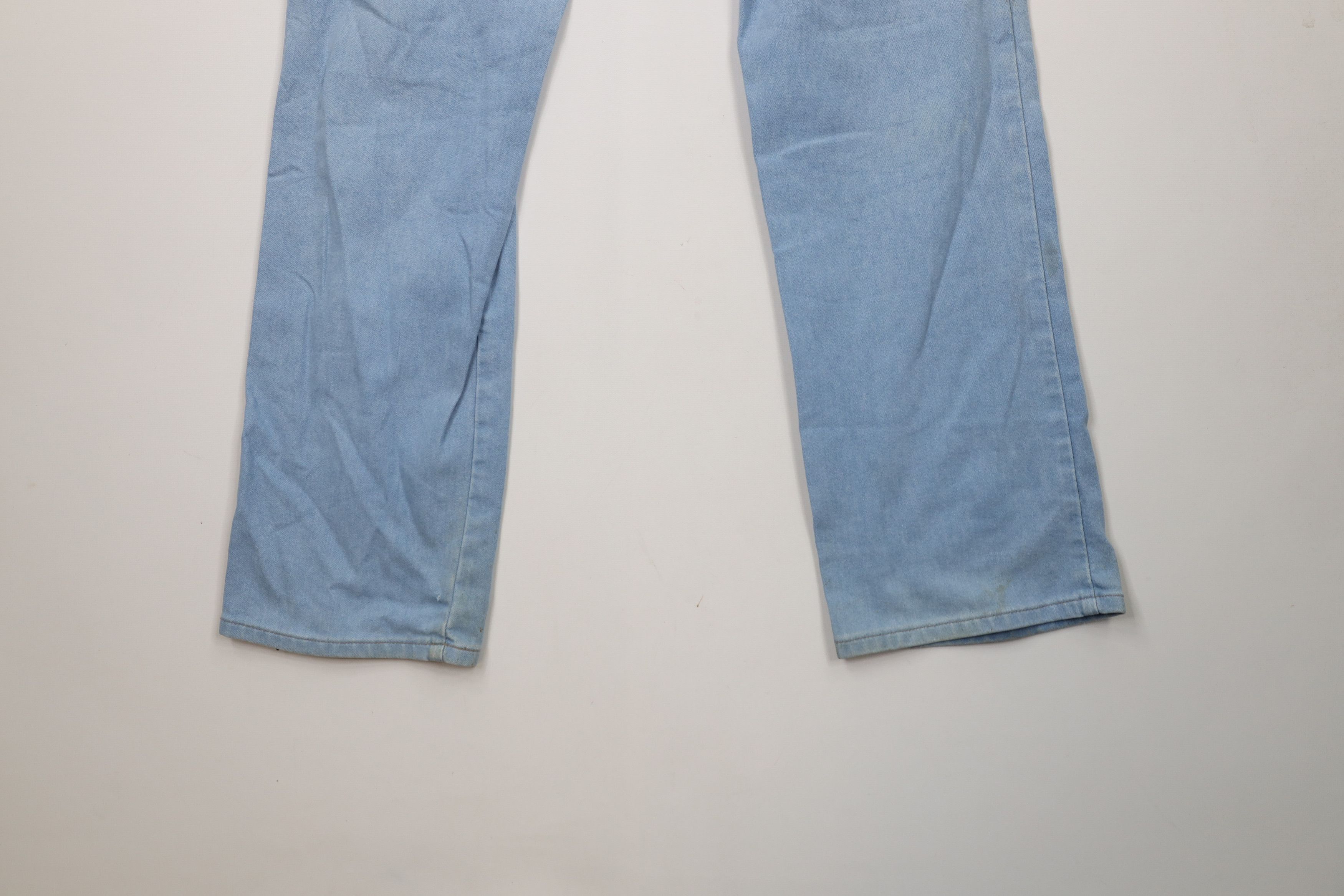 Lee × Vintage Vintage 90s Lee Distressed Straight Leg Denim Jeans Blue USA Size US 34 / EU 50 - 14 Thumbnail