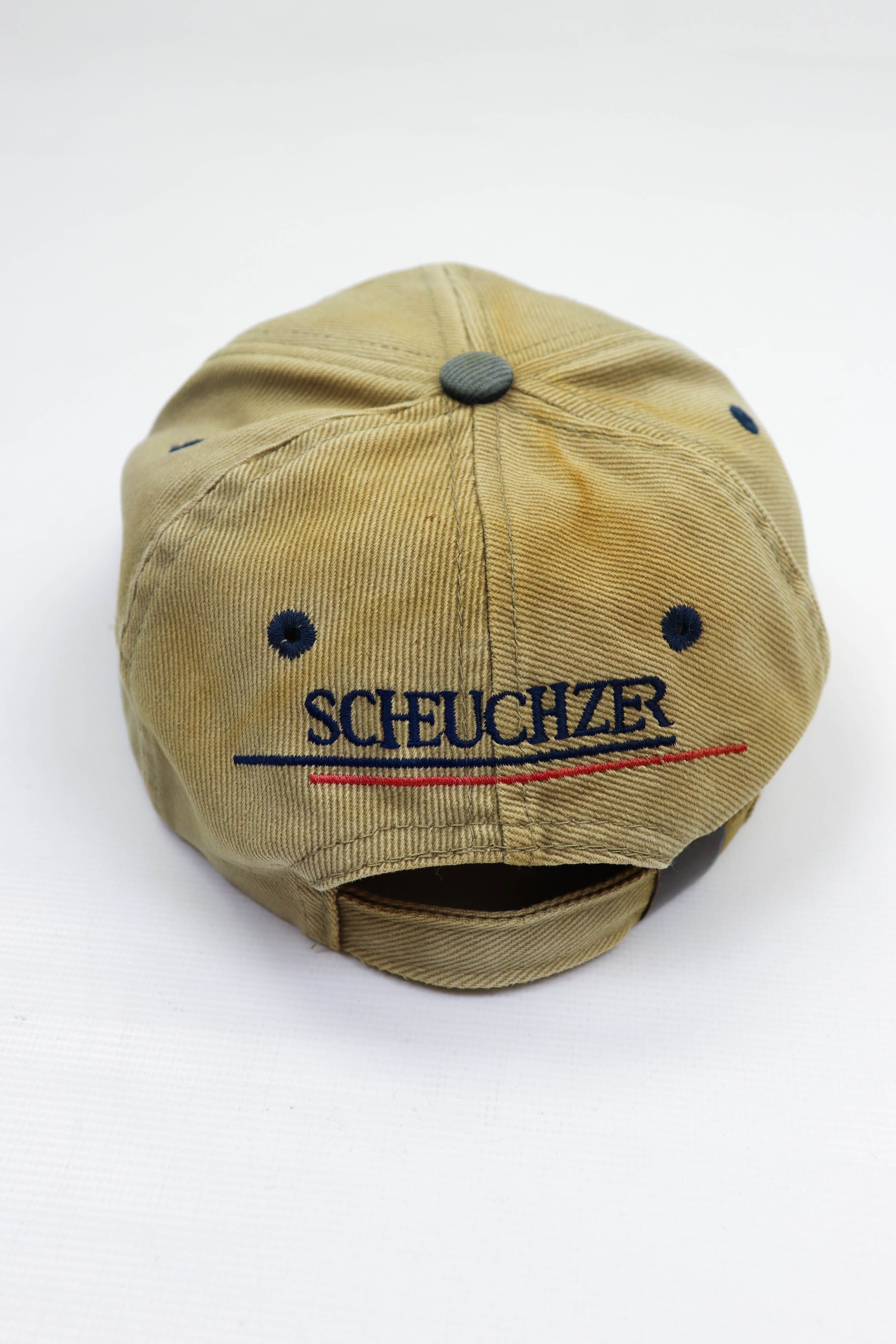 Vintage Vintage Distressed Scheuchzer Grizzly101 Rail Train Logo Cap Size ONE SIZE - 7 Thumbnail
