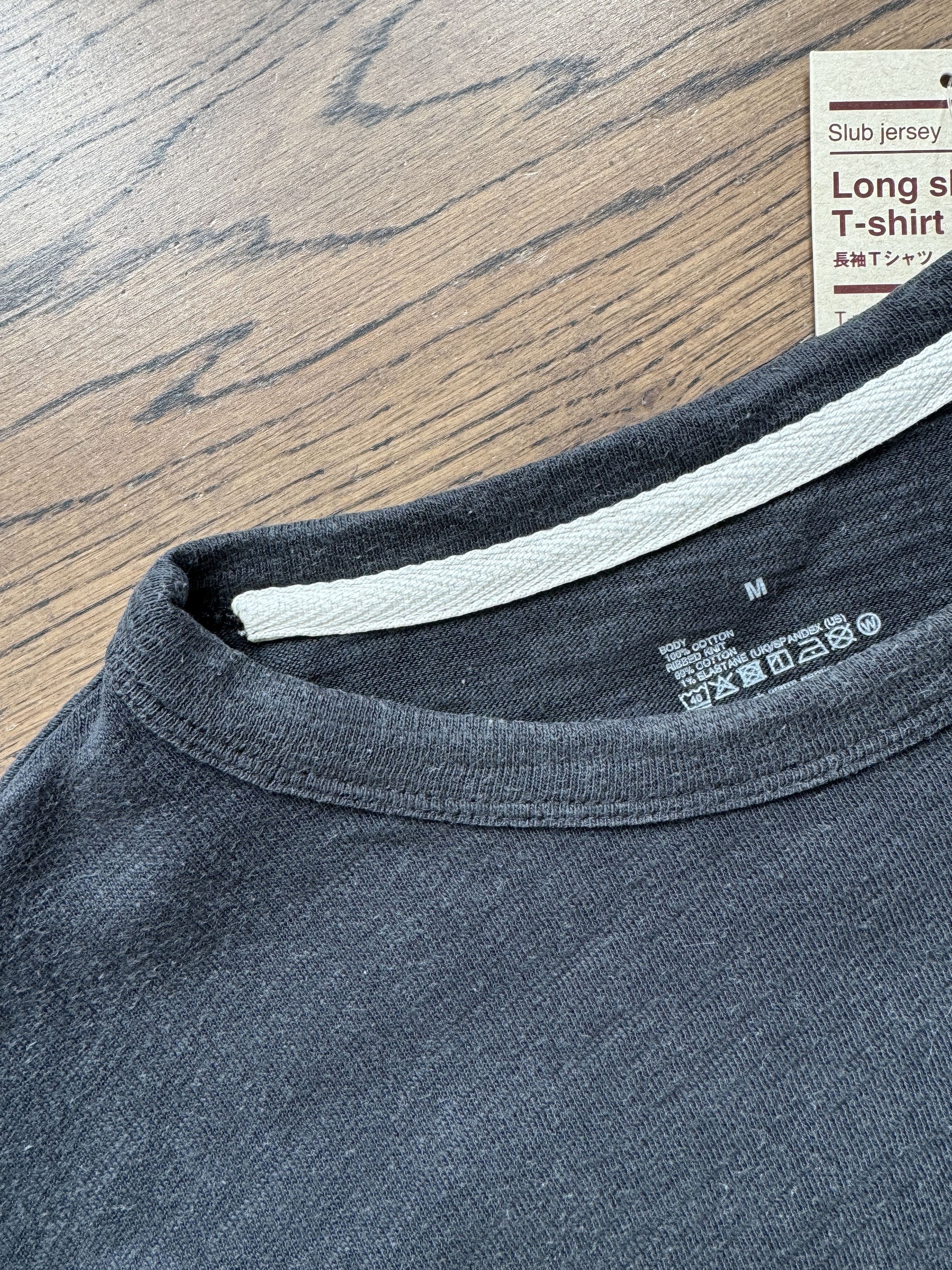 Muji MUJI Japan Mens Organic Slub Cotton Jersey Minimal T Shirt Size US M / EU 48-50 / 2 - 8 Thumbnail