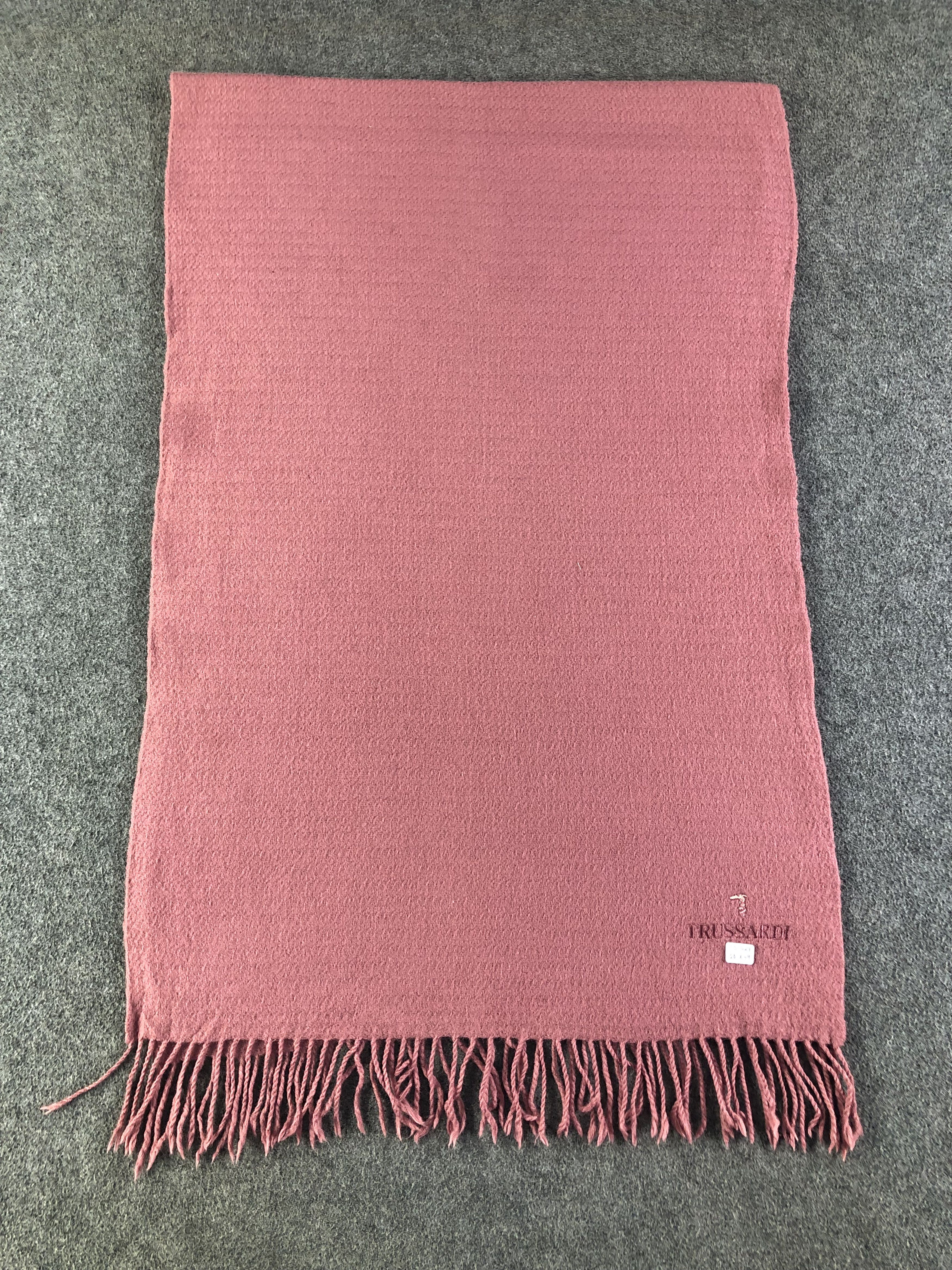 Trussardi Trussardi Wool Scarf / Muffler / Neckwear Size ONE SIZE - 2 Thumbnail