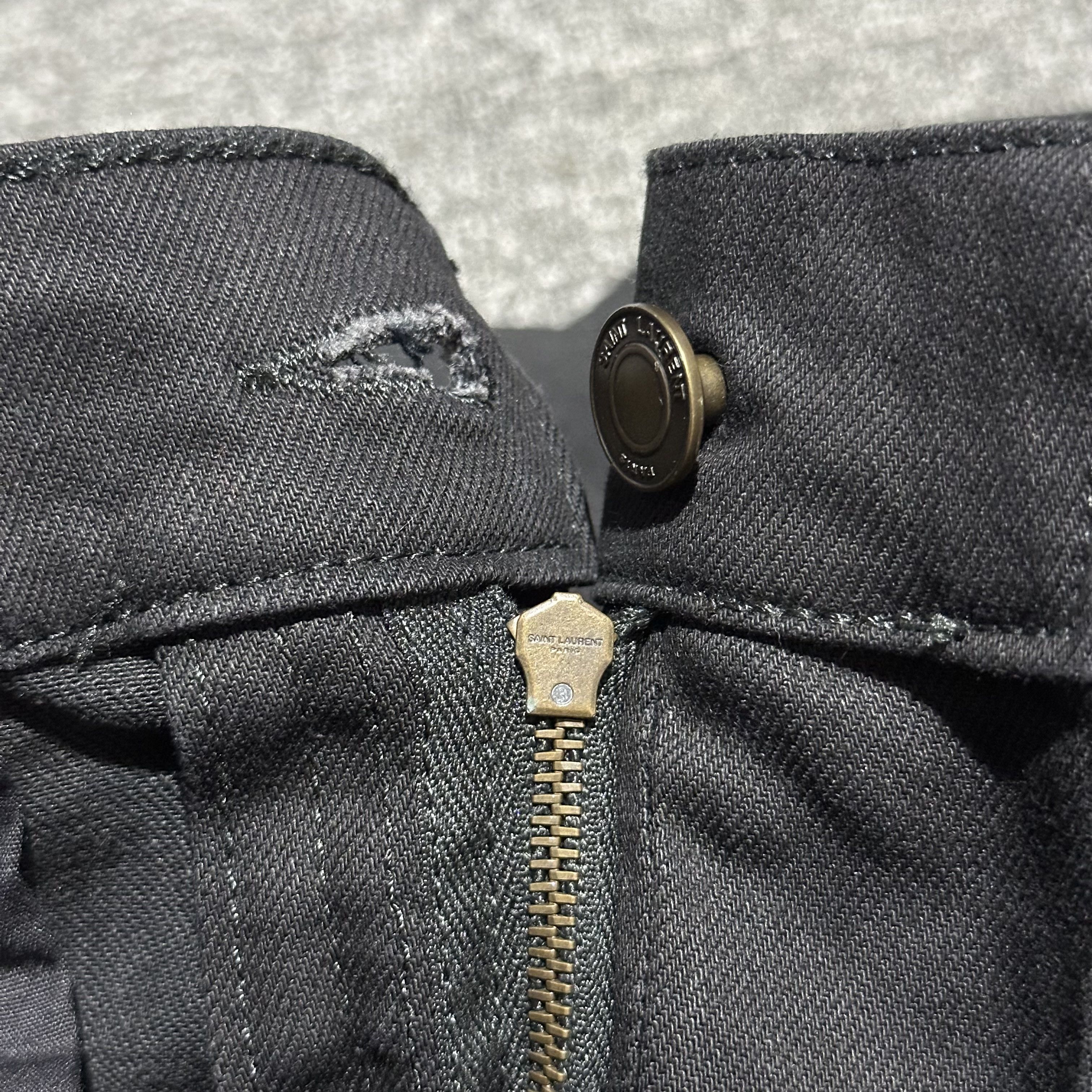 Jean × Saint Laurent Paris Saint Laurent Jeans Size US 32 / EU 48 - 10 Thumbnail
