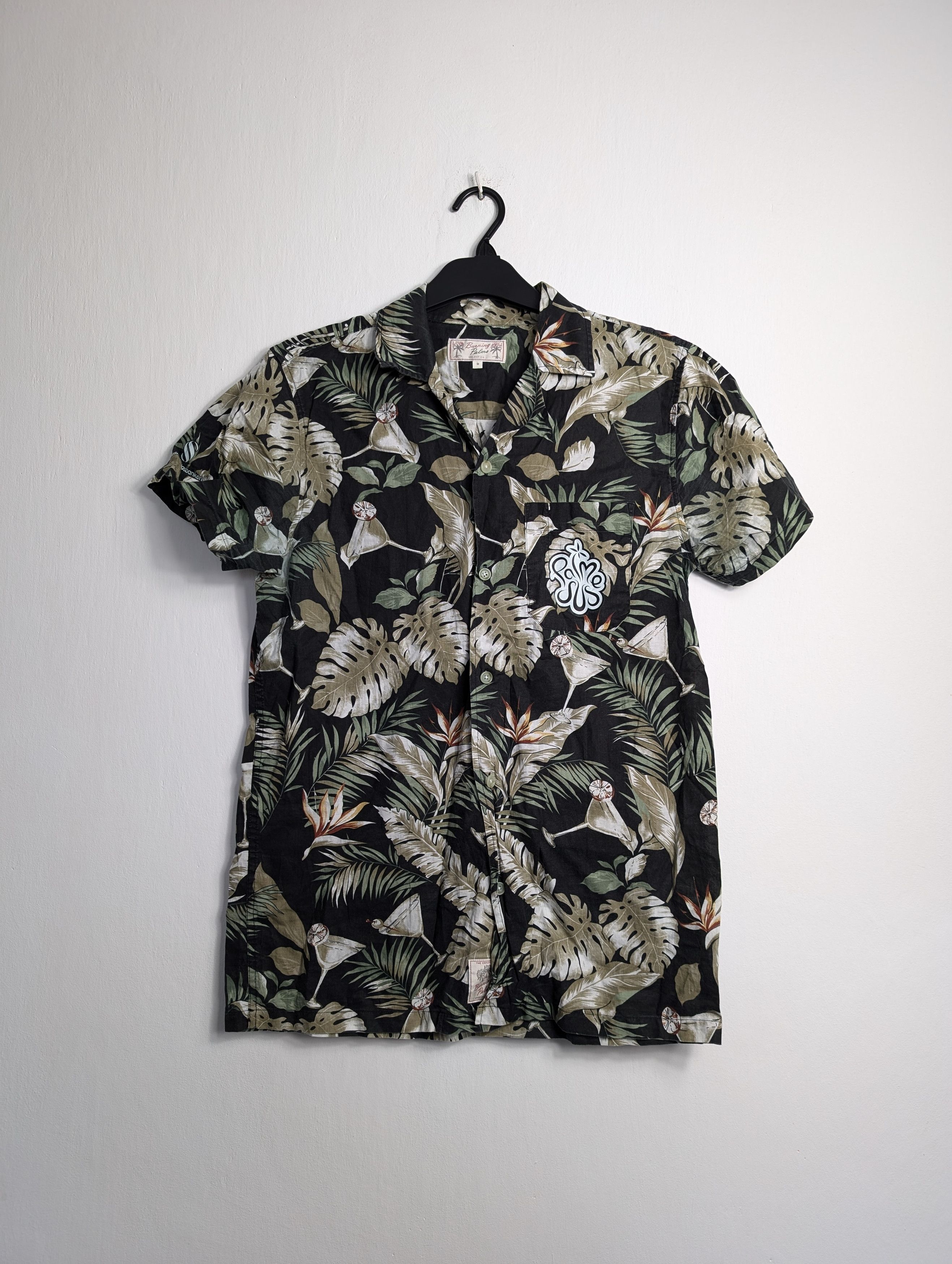 Vintage Vintage Y2K Hawaiian Shirt - Summer Floral Palm Tree Print Size US M / EU 48-50 / 2 - 1 Thumbnail