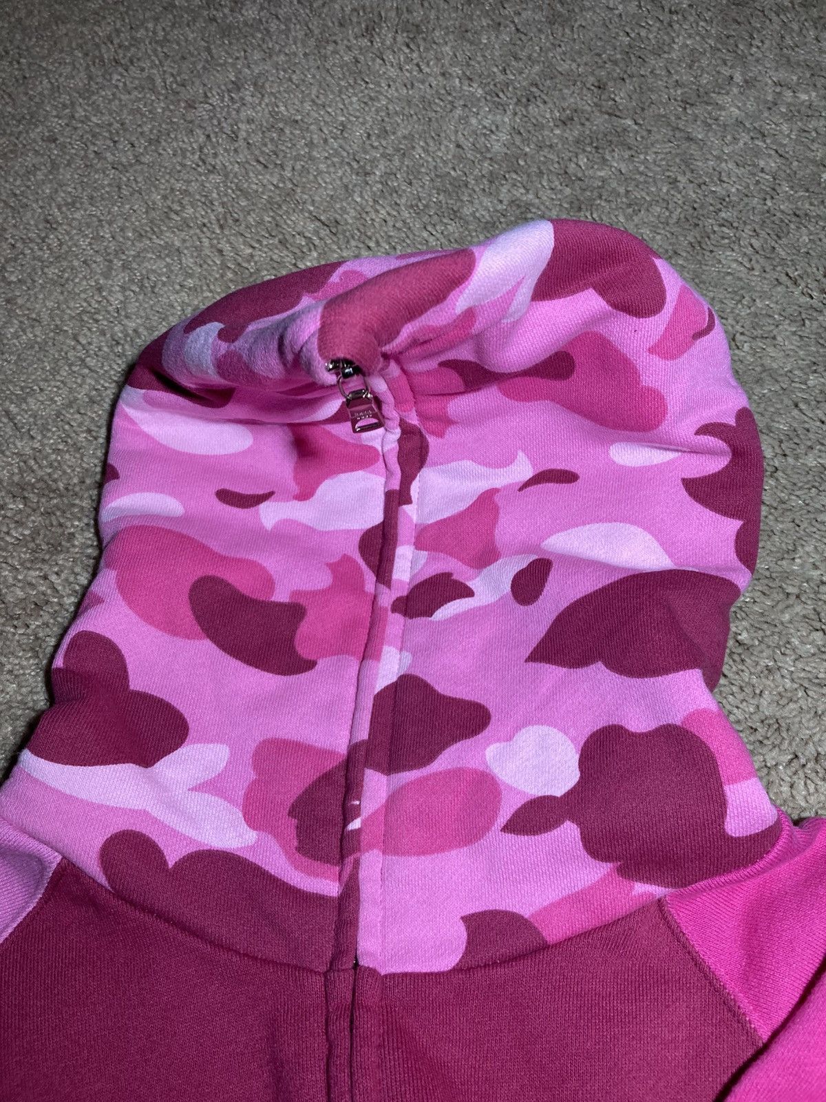Bape 2008 Bape Apee Sta Full Zip Pink Camo Multi Hoodie Nigo Size US S / EU 44-46 / 1 - 9 Thumbnail