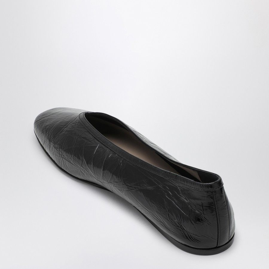 Le Monde Beryl o1d2blof0824 Luna Leather Slipper in Black Size US 8 / IT 38 - 4 Thumbnail