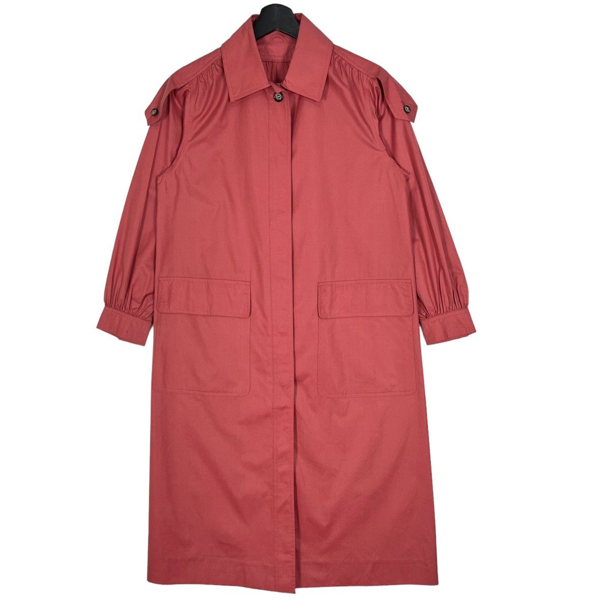 Vintage × Yves Saint Laurent Vintage 90’s YSL Yves Saint Laurent Women’s Trench Coat Size S / US 4 / IT 40 - 1 Thumbnail