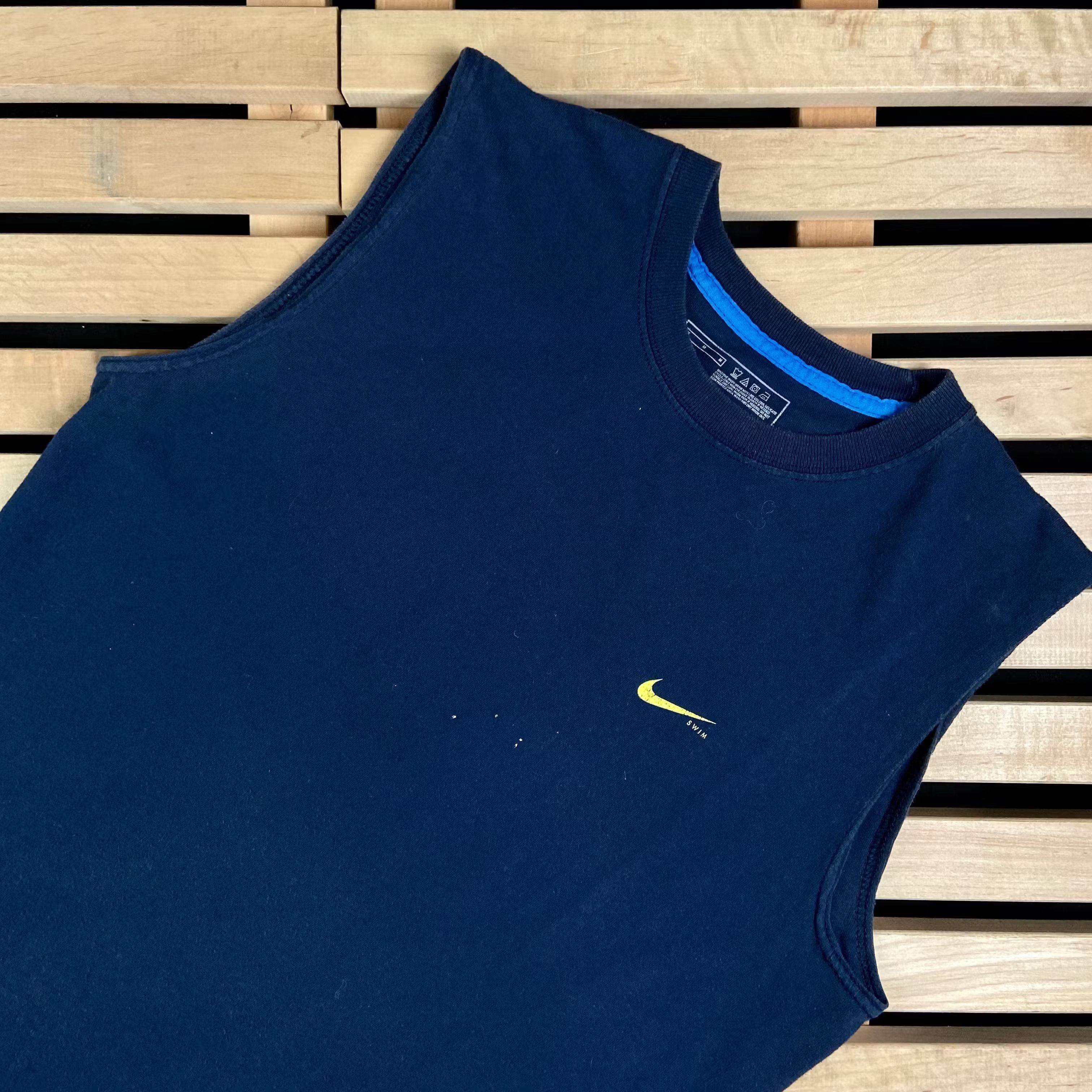 Nike × Vintage Mens Vintage T Shirt Sleeveless Nike Size M Size US M / EU 48-50 / 2 - 2 Thumbnail