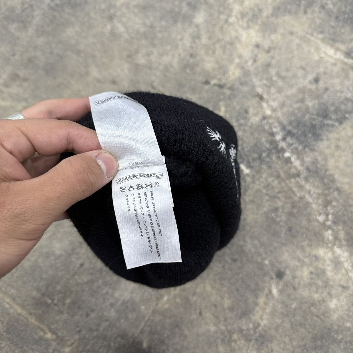 Chrome Hearts Chrome Hearts Horseshoe Beanie Size ONE SIZE - 4 Thumbnail