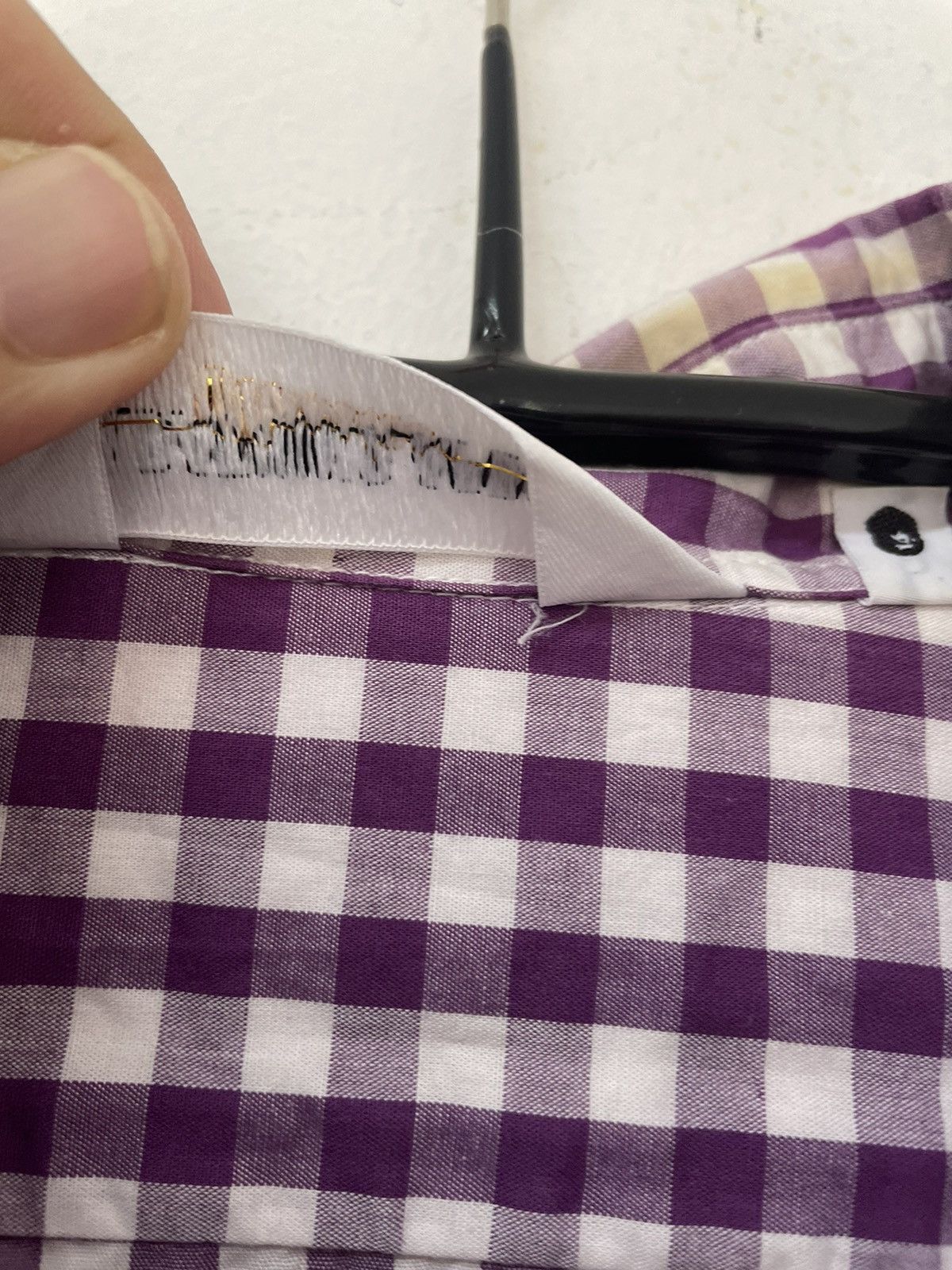 Bape GINGHAM CHECK BD S/S SHIRT Size US M / EU 48-50 / 2 - 5 Thumbnail