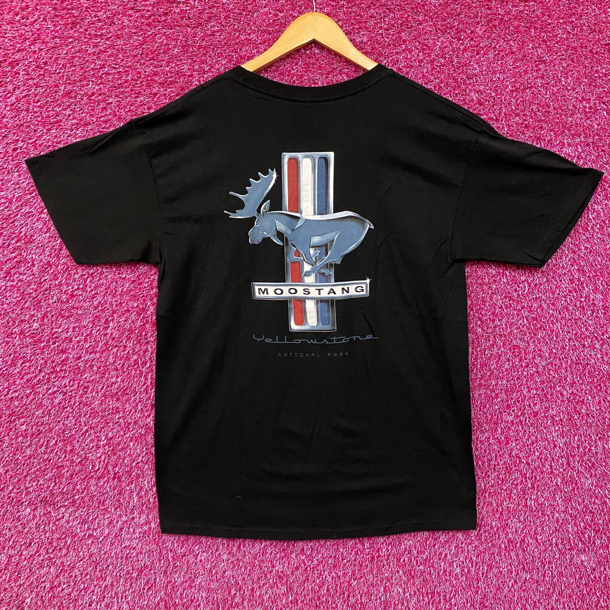 Mustang Moostang Yellowstone National Park Mustang Promo T-Shirt Lar Size US L / EU 52-54 / 3 - 2 Thumbnail