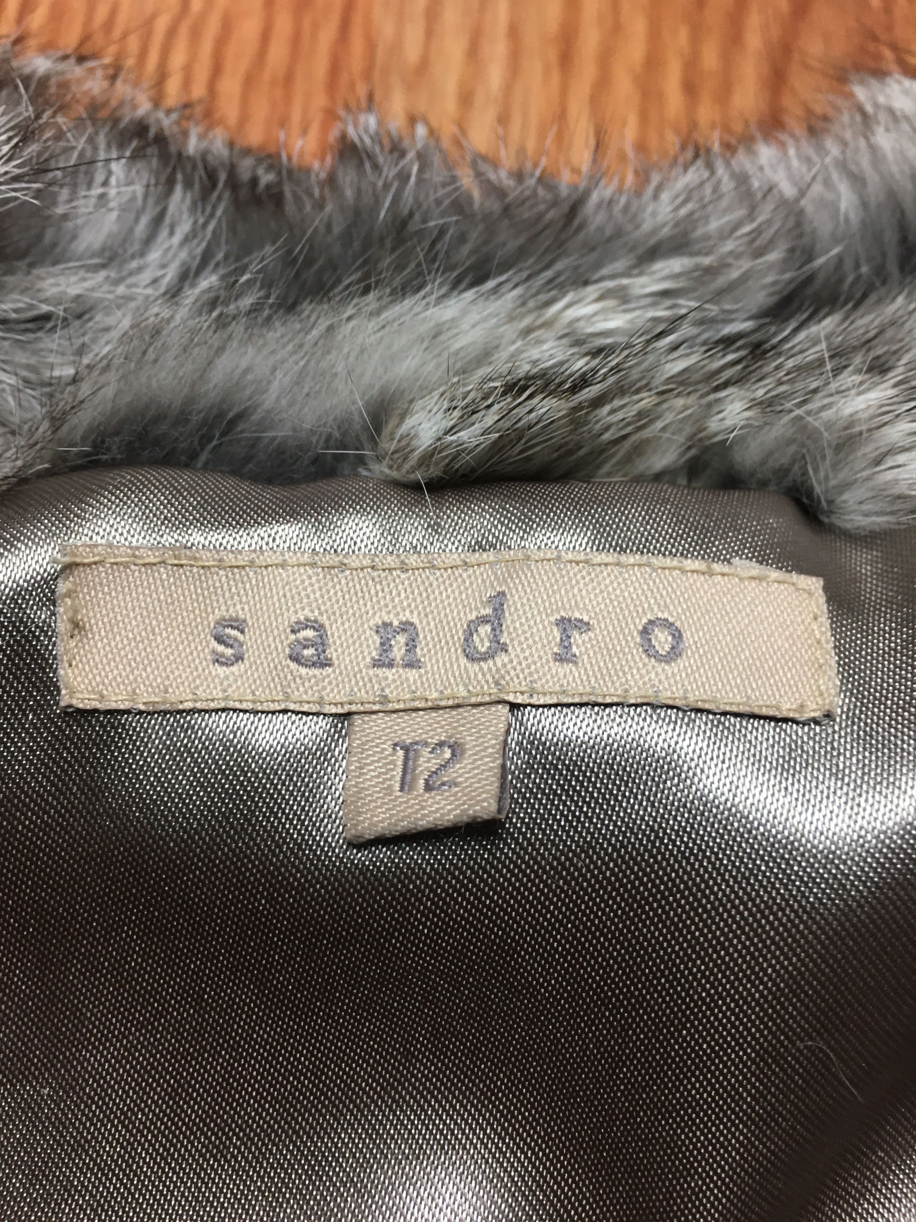 Sandro Sandro Paris Rabbit Fur Vest Jacket Size T2/ M Size M / US 6-8 / IT 42-44 - 11 Thumbnail