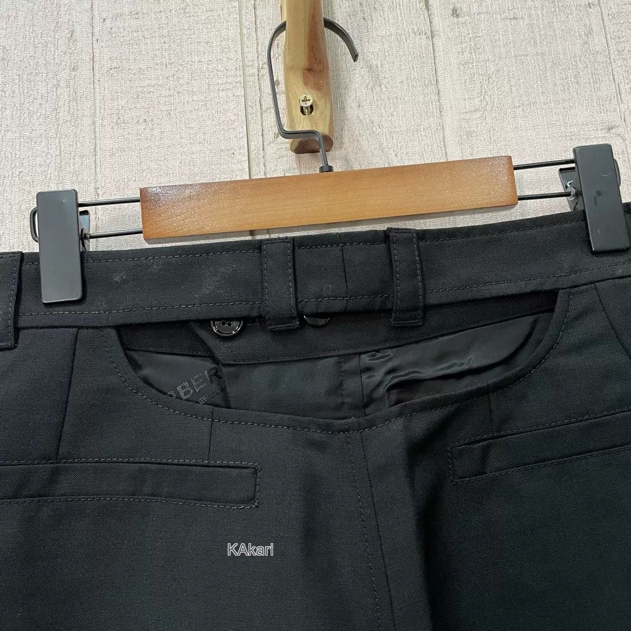 Burberry Burberry Black Hollow-Out Pants Size US 32 / EU 48 - 2 Thumbnail