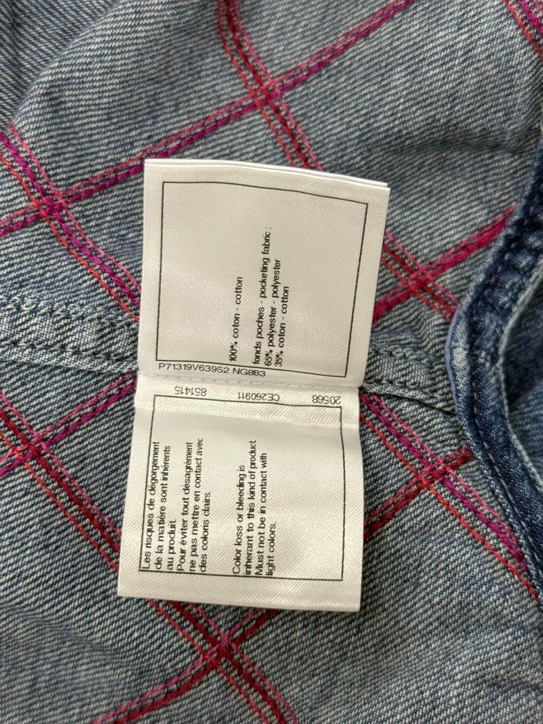 Chanel Chanel 22M Limited Coco Beach Blue and Red Diamond Denim J Size XS / US 0-2 / IT 36-38 - 7 Thumbnail