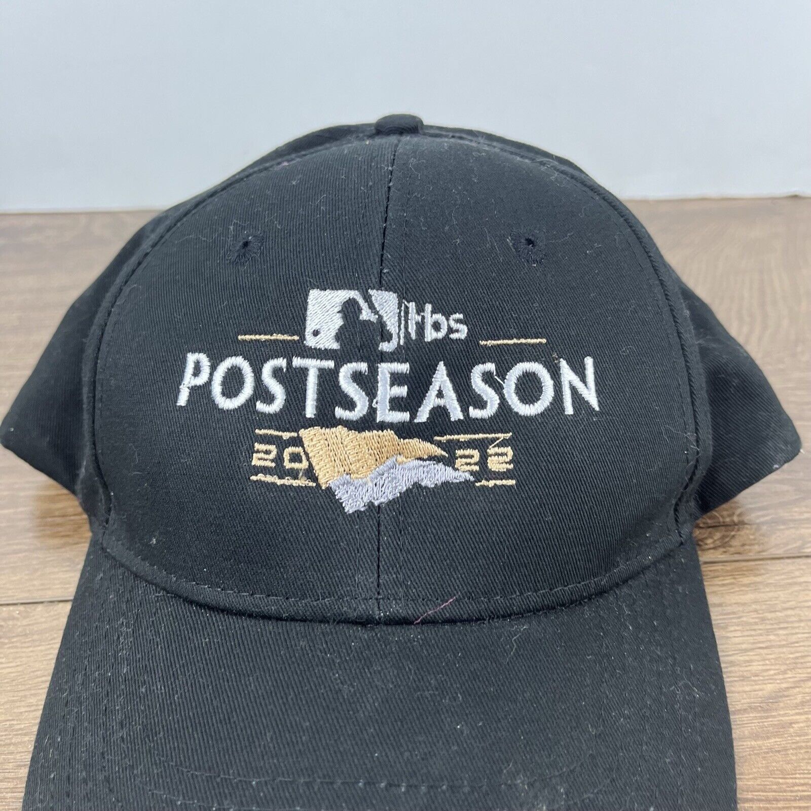 Other 2022 MLB Postseason Hat TBS Hat Black Adjustable Hat Black A Size ONE SIZE - 6 Thumbnail
