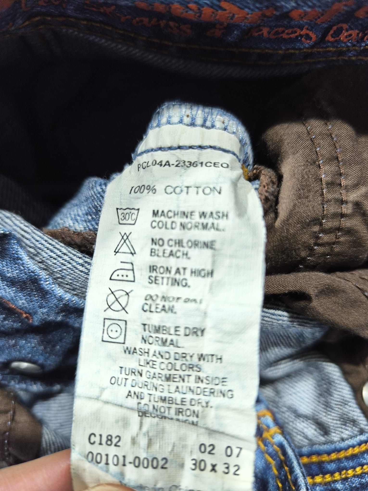 Levi's vtg levis copper edition jeans rare 30x32 distressed Size 30" / US 8 / IT 44 - 6 Thumbnail