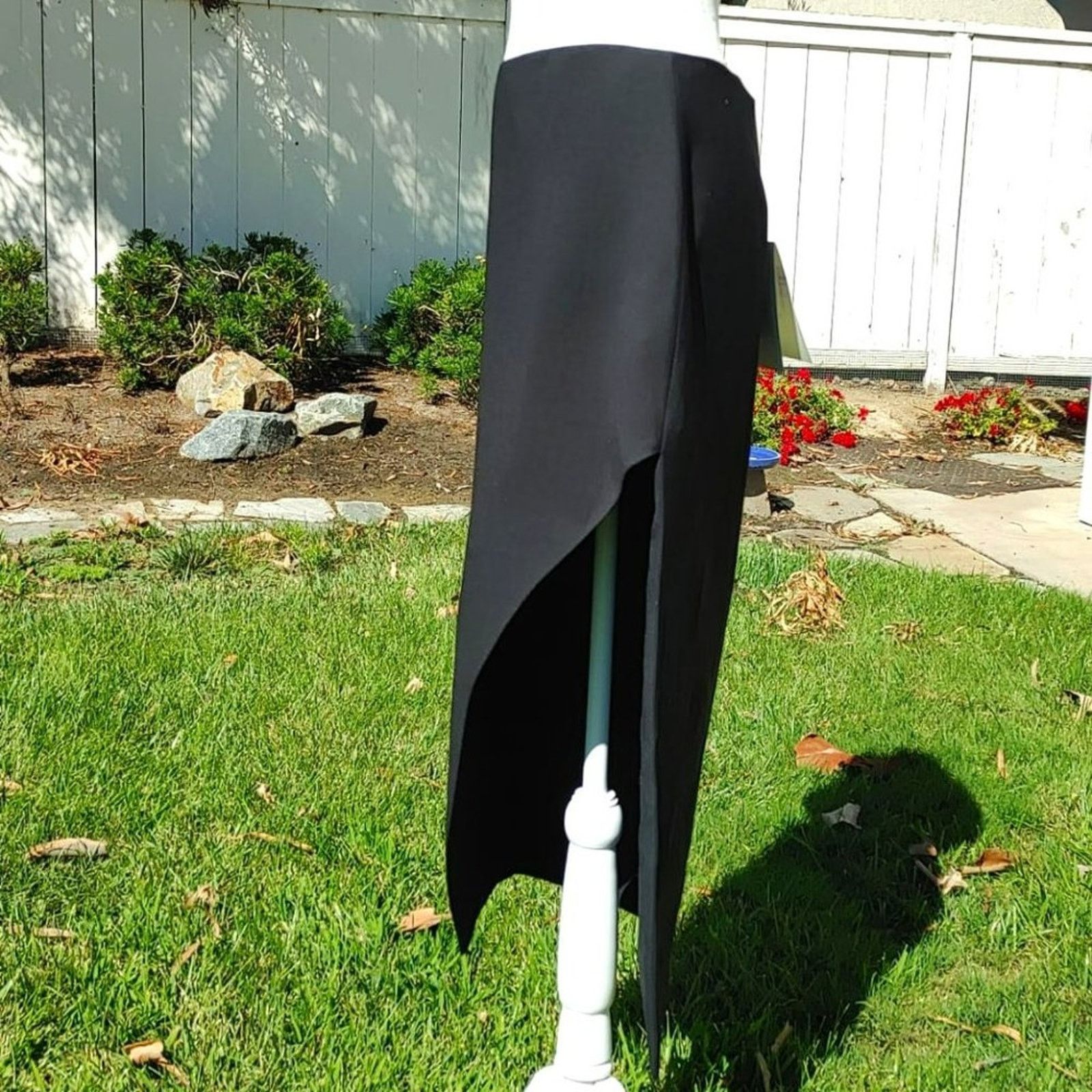 Alexander McQueen Alexander McQueen Wool Mohair slit asymmetric hem skirt 42 6 Size 28" / US 6 / IT 42 - 10 Thumbnail