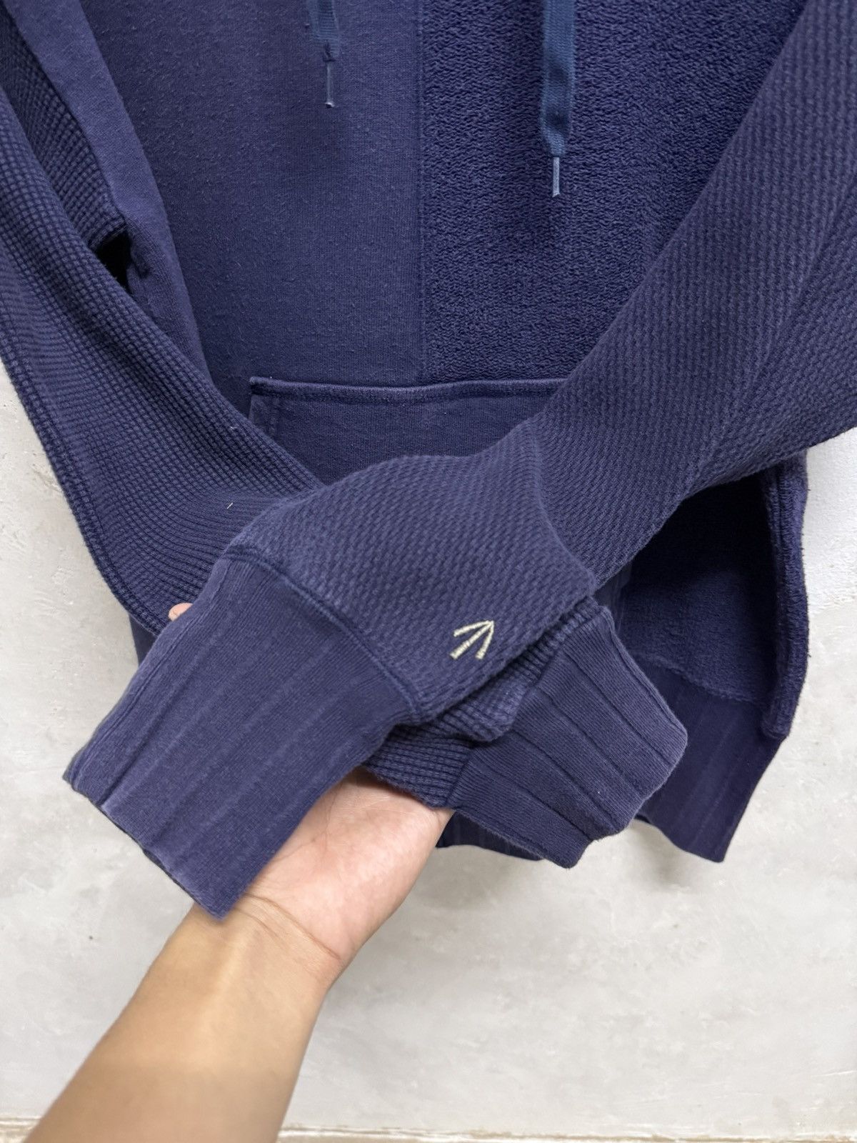 Nigel Cabourn Vintage Nigel Cabourn British Variant Texture Hoodie Size US L / EU 52-54 / 3 - 4 Thumbnail