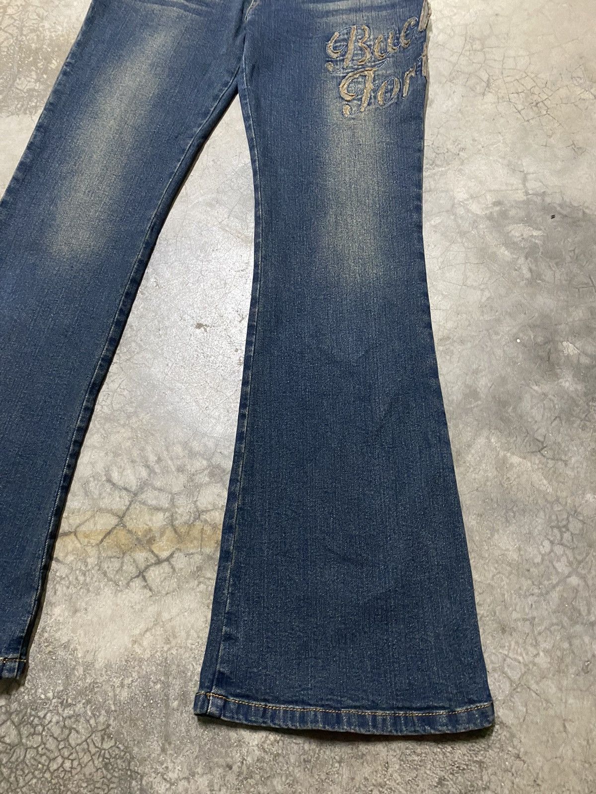 Hysteric Glamour × Japanese Brand Flare Jeans Japan Jover Du Rock Designer Jeans Size US 29 - 3 Thumbnail
