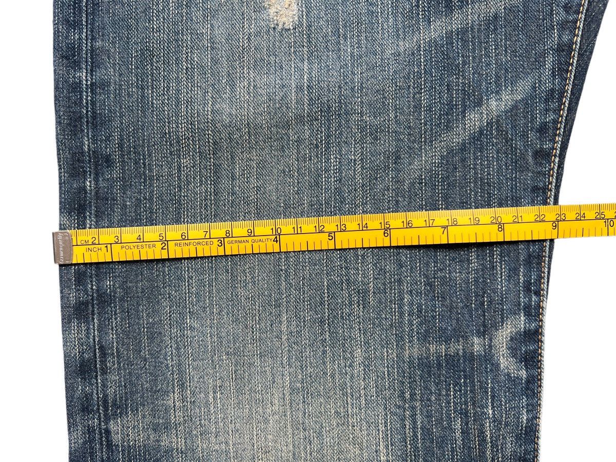 Edwin Vintage Edwin XV Jeans Patch Work Distressed Jeans 34x30 Size US 34 / EU 50 - 16 Thumbnail