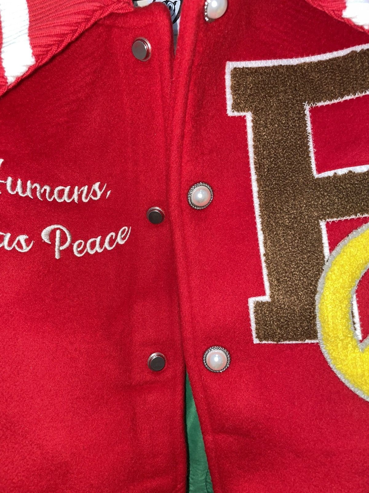 Designer The Peaceful People Varsity Jacket Size US S / EU 44-46 / 1 - 3 Thumbnail