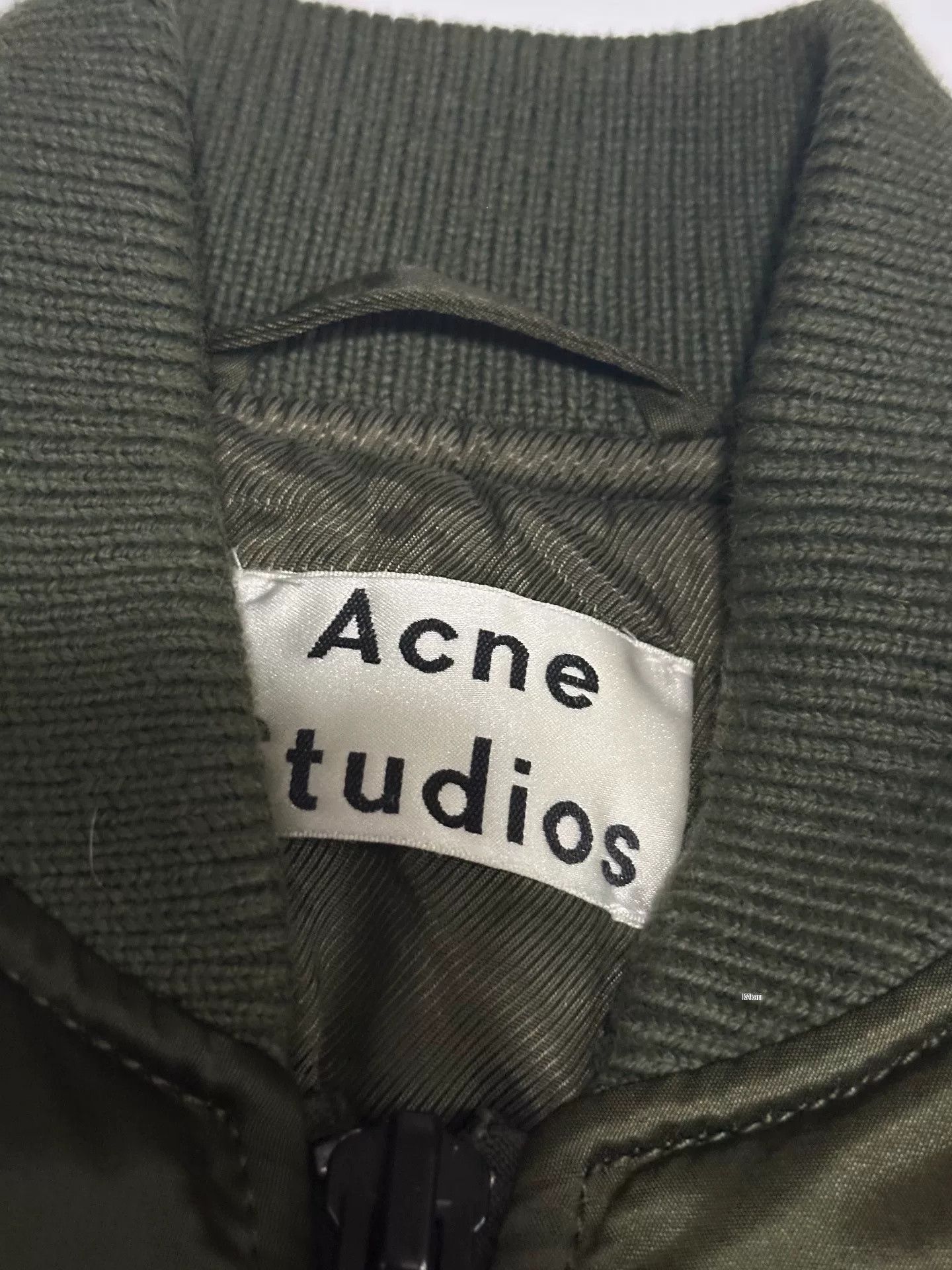 Acne Studios Acne Studios Military Green Zip Jacket Size US M / EU 48-50 / 2 - 2 Thumbnail