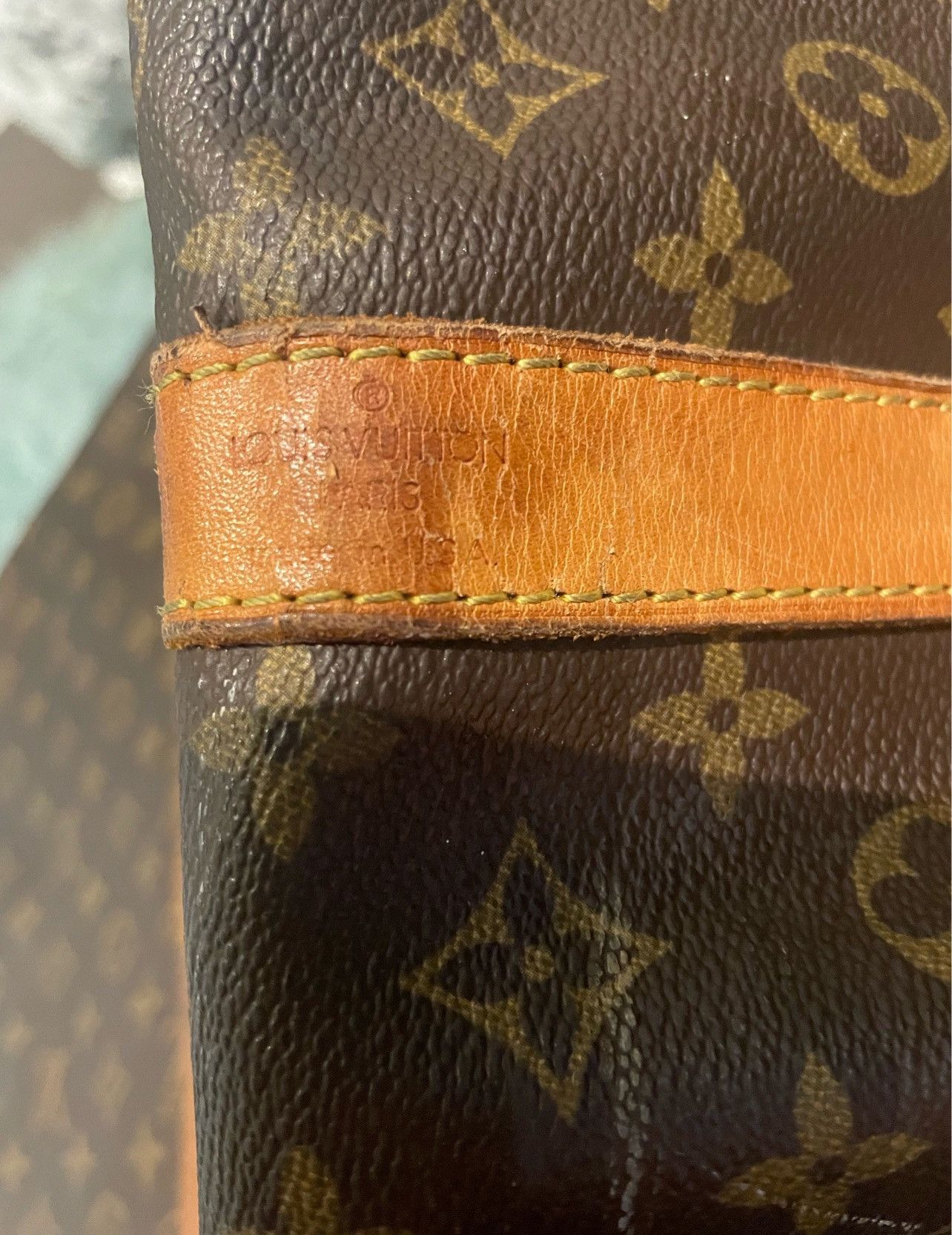 Louis Vuitton × Vintage 70-80s Louis Vuitton KeepAll 55 Carry-On Bag Size ONE SIZE - 9 Thumbnail