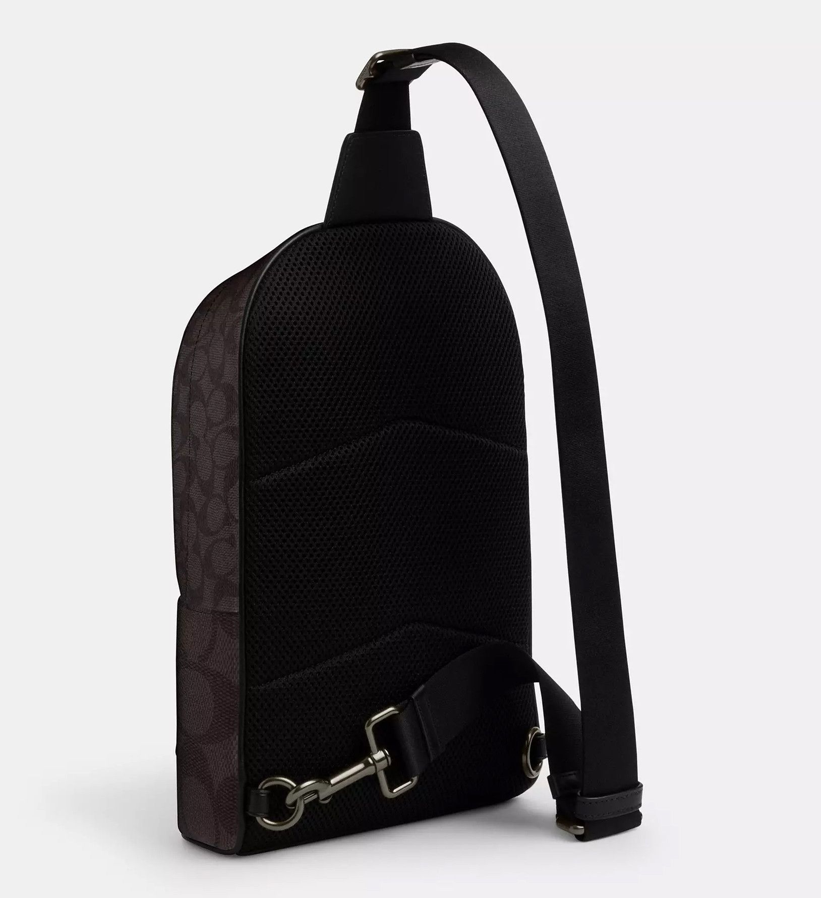 Coach MEN'S West Pack In Blocked Signature Canvas CAB60 Size ONE SIZE - 4 Thumbnail