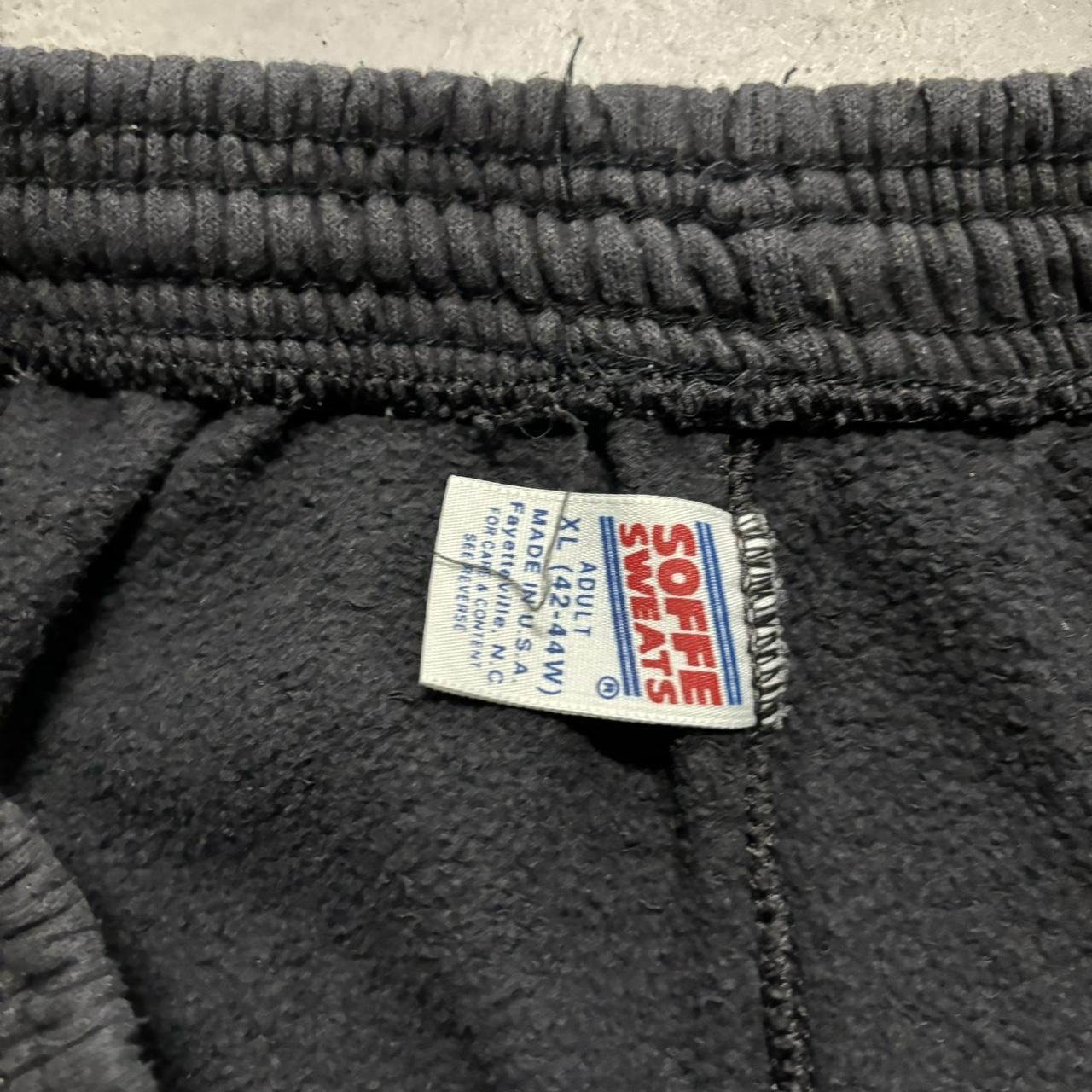 Japanese Brand × Vintage Crazy Vintage 90s Black Skater Essential Sweatpants! Size US 34 / EU 50 - 6 Thumbnail
