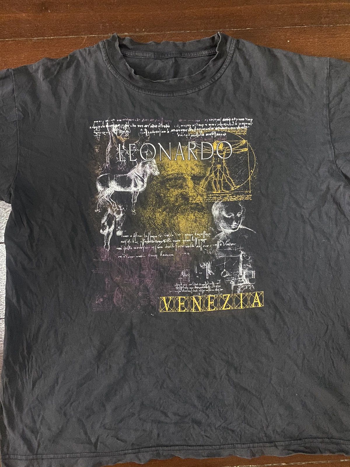 Vintage Rare vintage leonardo da vinci art designer Size US L / EU 52-54 / 3 - 1 Thumbnail