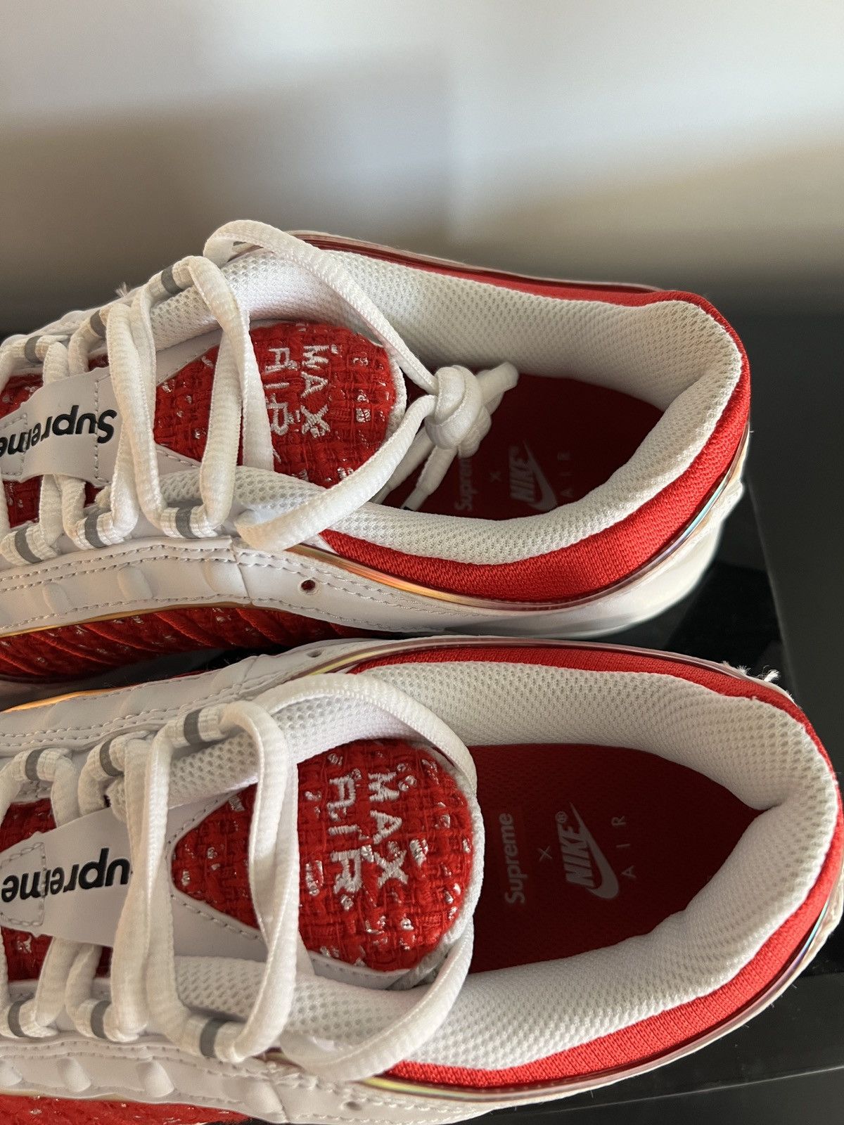 Nike × Supreme NIKE X SUPREME AIRMAX TAILWIND Size US 8 / EU 41 - 4 Thumbnail