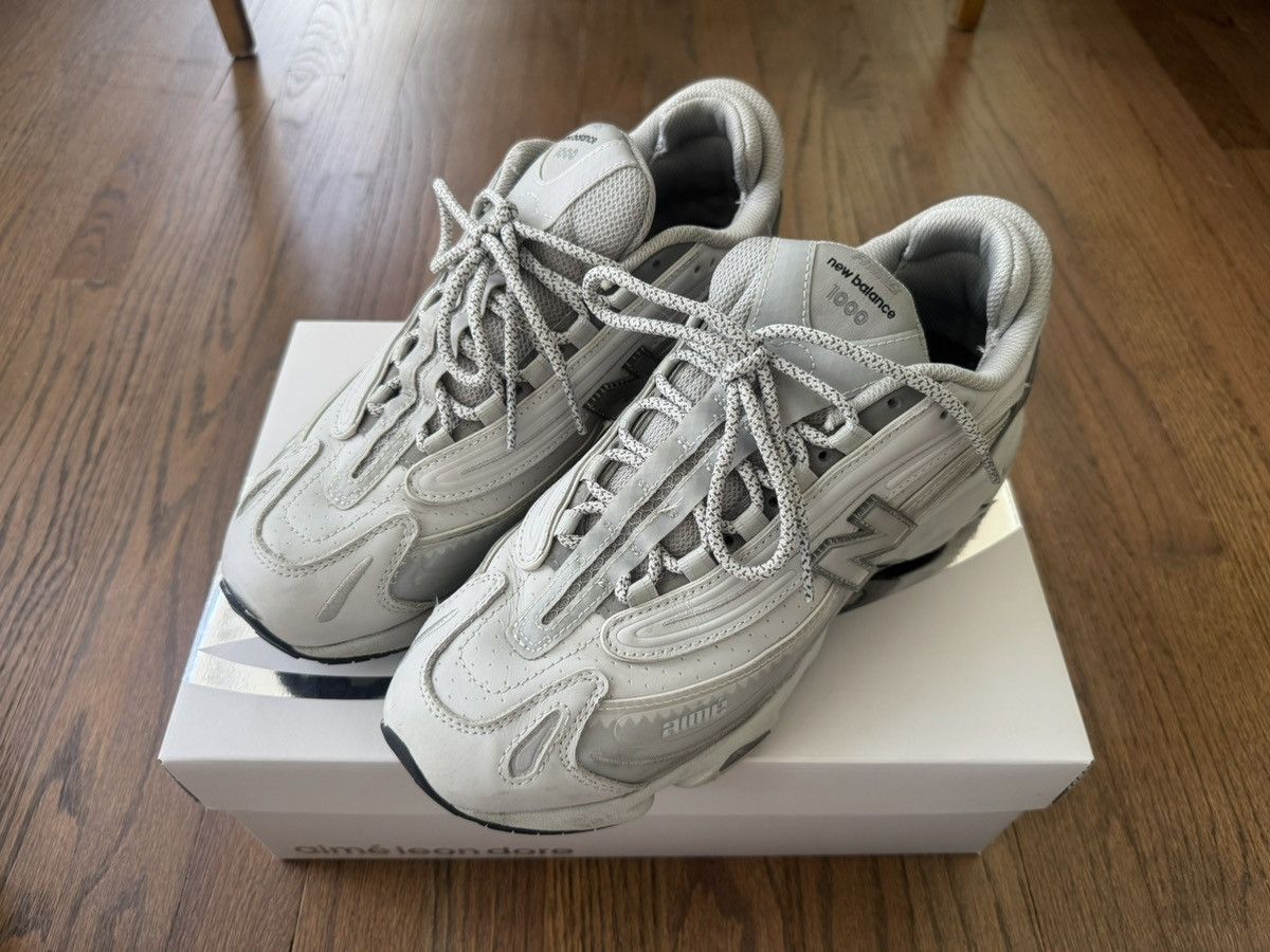 Aime Leon Dore × New Balance Aime Leon Dore x New Balance 1000 Sneakers - Gray Size 10 Size US 10 / EU 43 - 1 Thumbnail