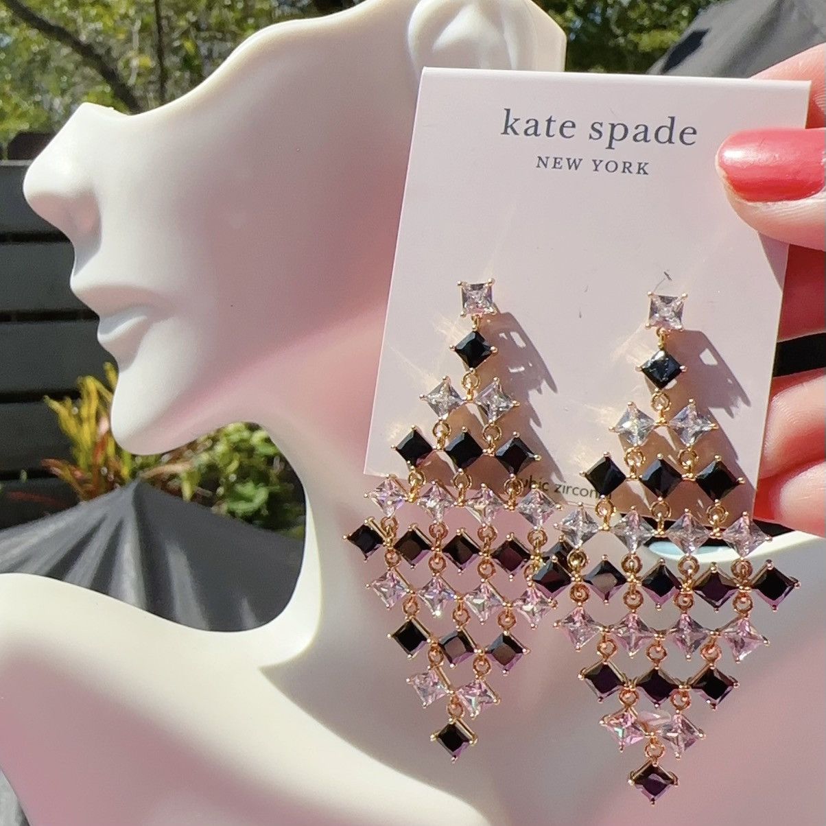Kate Spade $148 Kate Spade Mash Earrings Diamonds Light Up The Room Size ONE SIZE - 1 Thumbnail