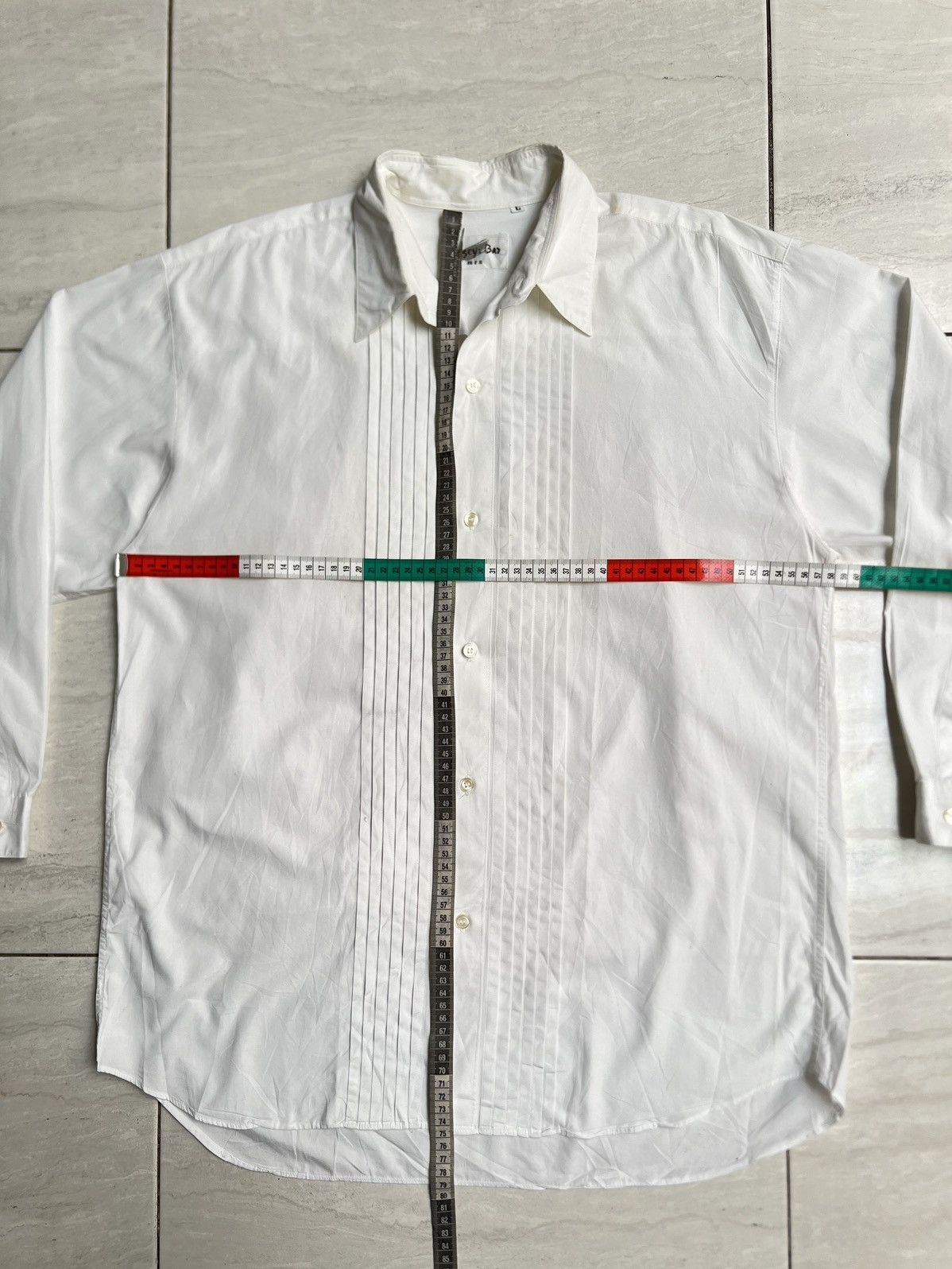 Yohji Yamamoto BOSEY’S BAZ MEN White Shirt Size US L / EU 52-54 / 3 - 2 Thumbnail