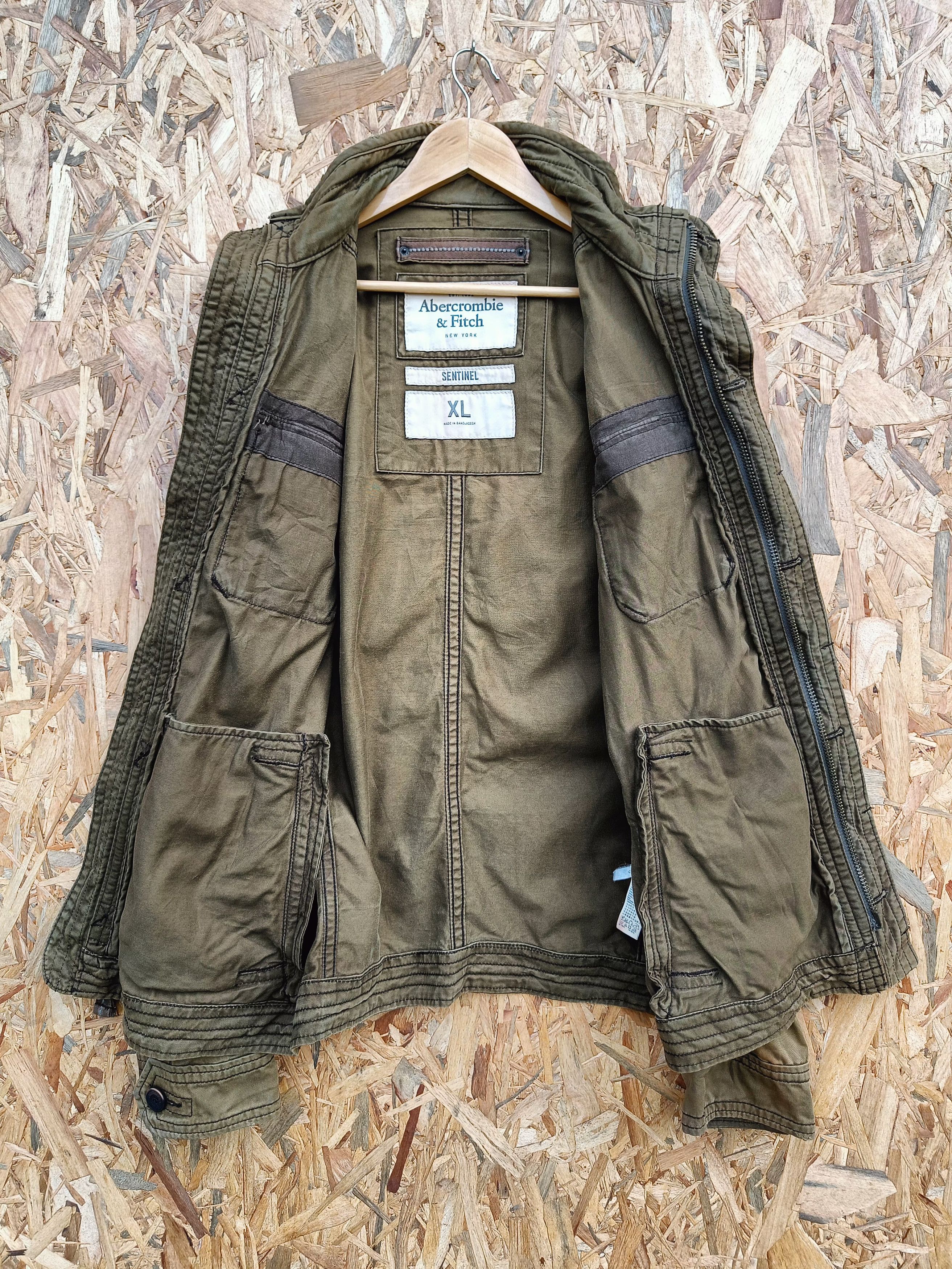 Abercrombie Fitch Sentinel New York Military Jacket