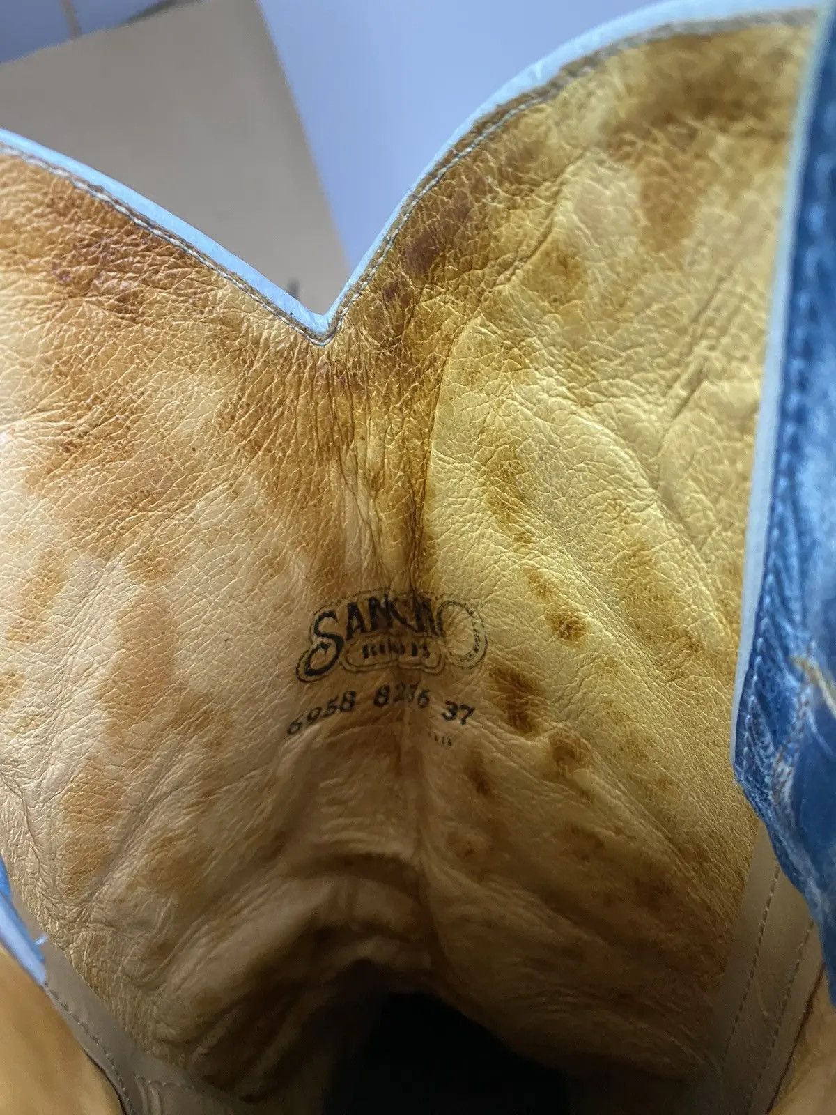 Sancho Boots × Vintage Vintage Sancho Cowboy Western Women’s Boots Size US 7 / IT 37 - 10 Thumbnail