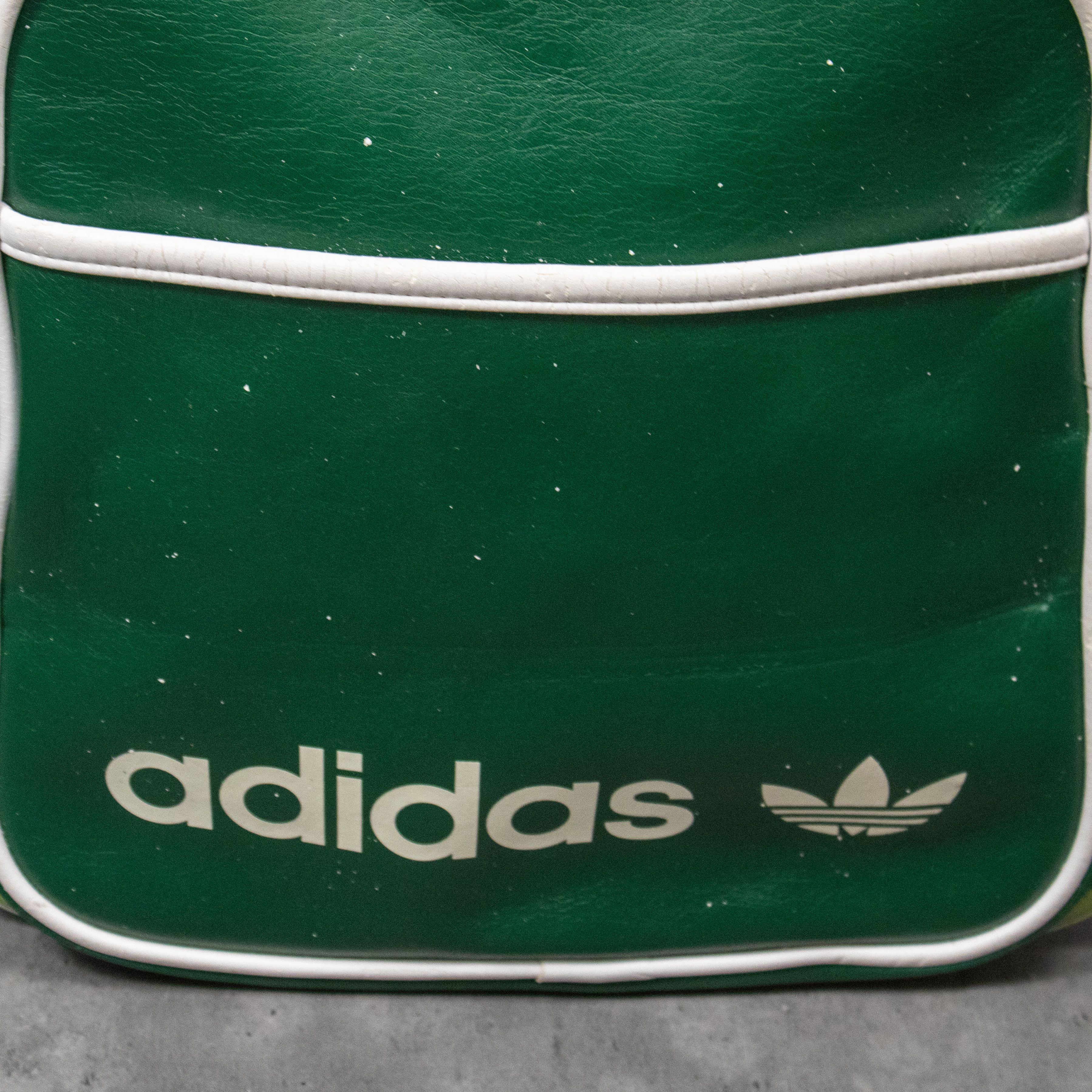 Adidas Vintage 1990's Adidas Faux Leather Forest Green Shoulder Bag Size ONE SIZE - 2 Thumbnail