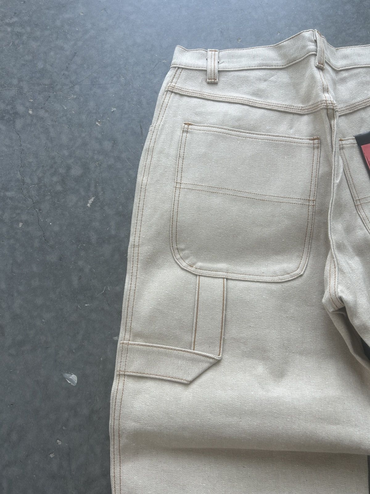 Fubu × JNCO × Vintage BNWT Vintage Y2K Platinum Fubu Carpenter Jeans Size US 36 / EU 52 - 5 Thumbnail