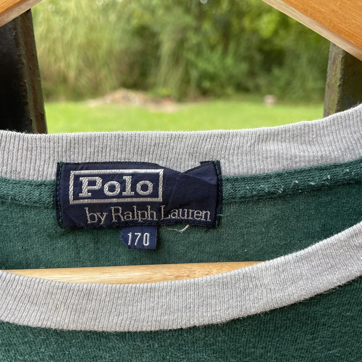 Polo Ralph Lauren × Ralph Lauren × Vintage 🔥🔥Vintage Polo Ralph Lauren OG Big Spellout Tee Size US L / EU 52-54 / 3 - 7 Thumbnail