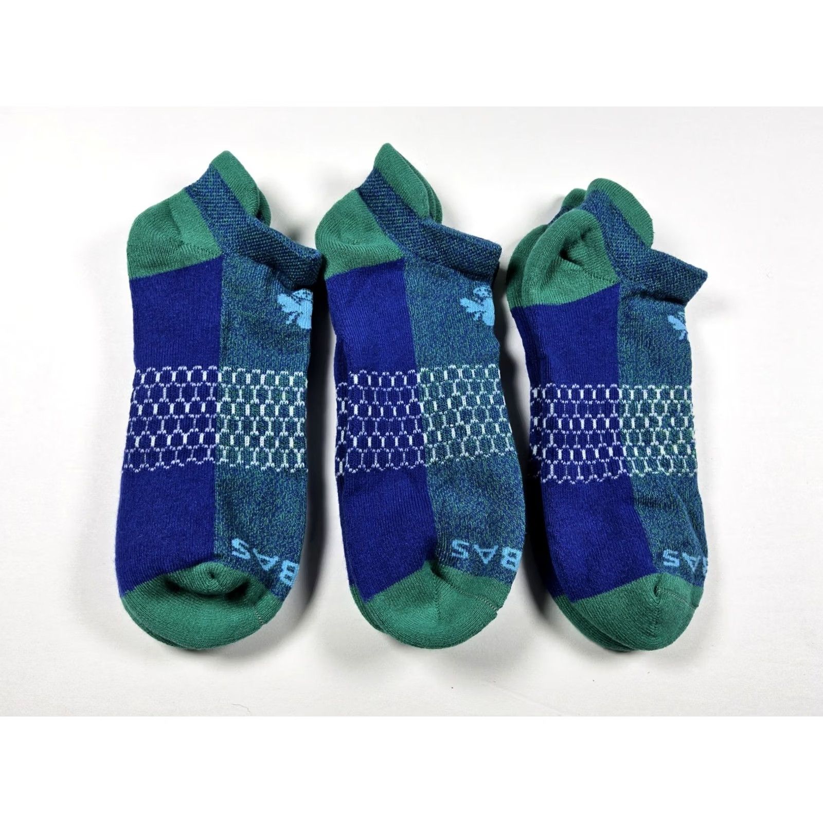 Vintage Bombas Original Ankle Socks Lot Of 3 Pairs Size L Unisex Adults Gray Athletic Socks Big Pack Size ONE SIZE - 2 Thumbnail