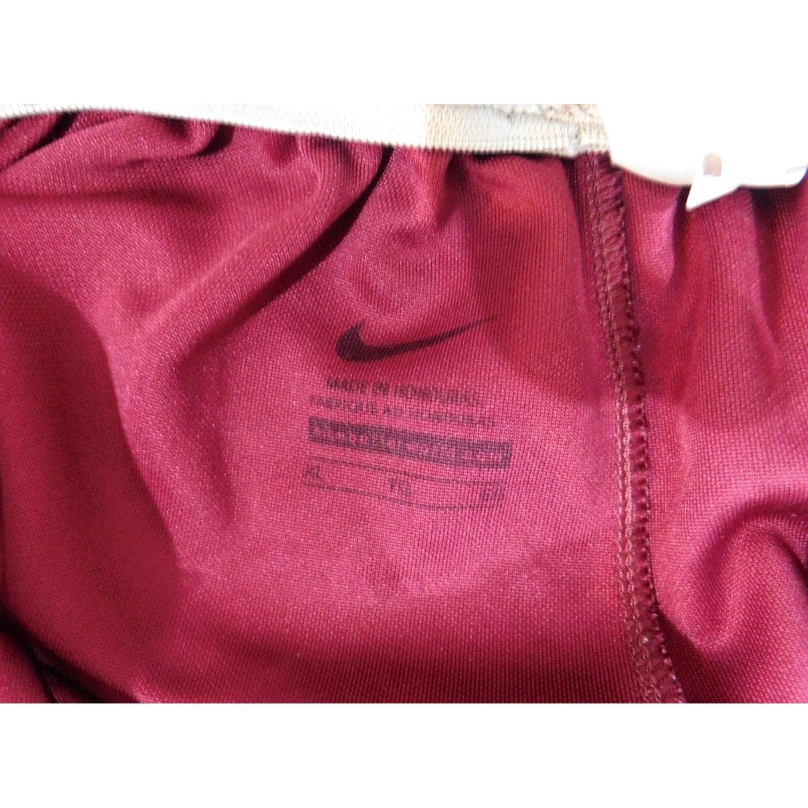 Nike Nike Womens Shorts XL Red Logo Athletic Stretch Waist Activewear Size 40" / US 18 - 5 Thumbnail