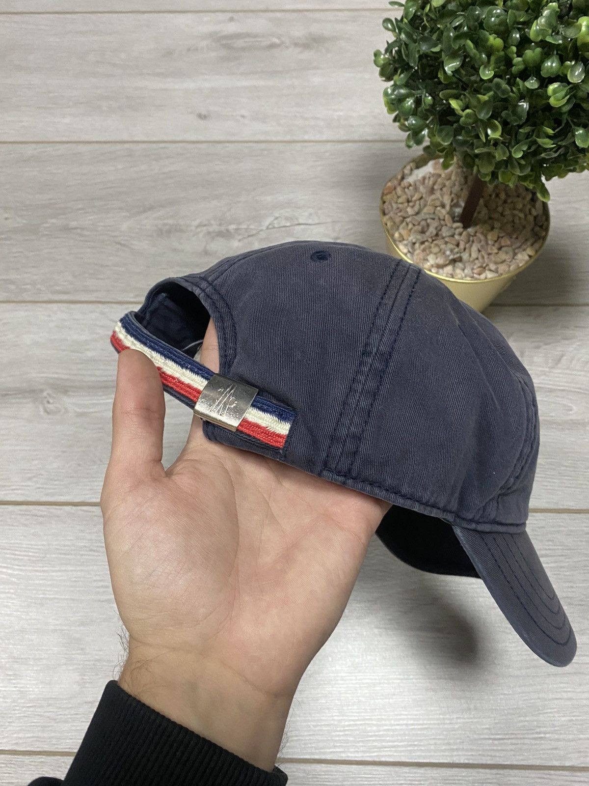 Moncler Moncler beretto baseball logo faded cap hat Size ONE SIZE - 4 Thumbnail