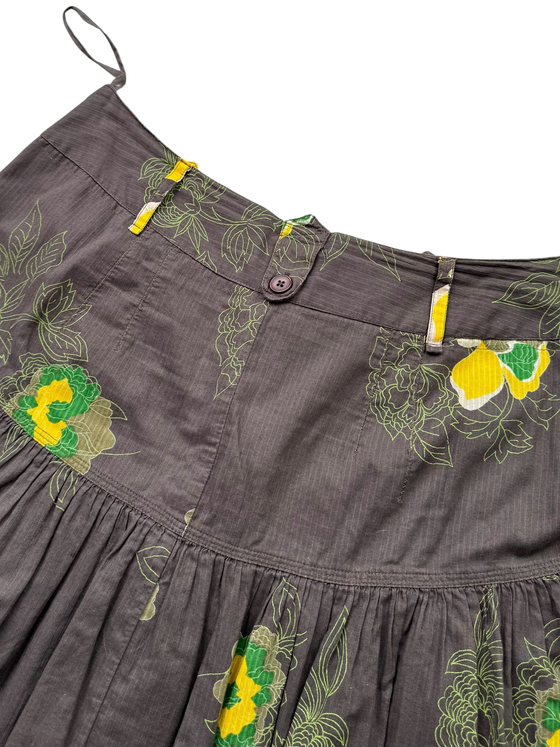 Diesel Diesel Black Gold Vintage Flare Skirt (D10) Size 27" / US 4 / IT 40 - 9 Thumbnail