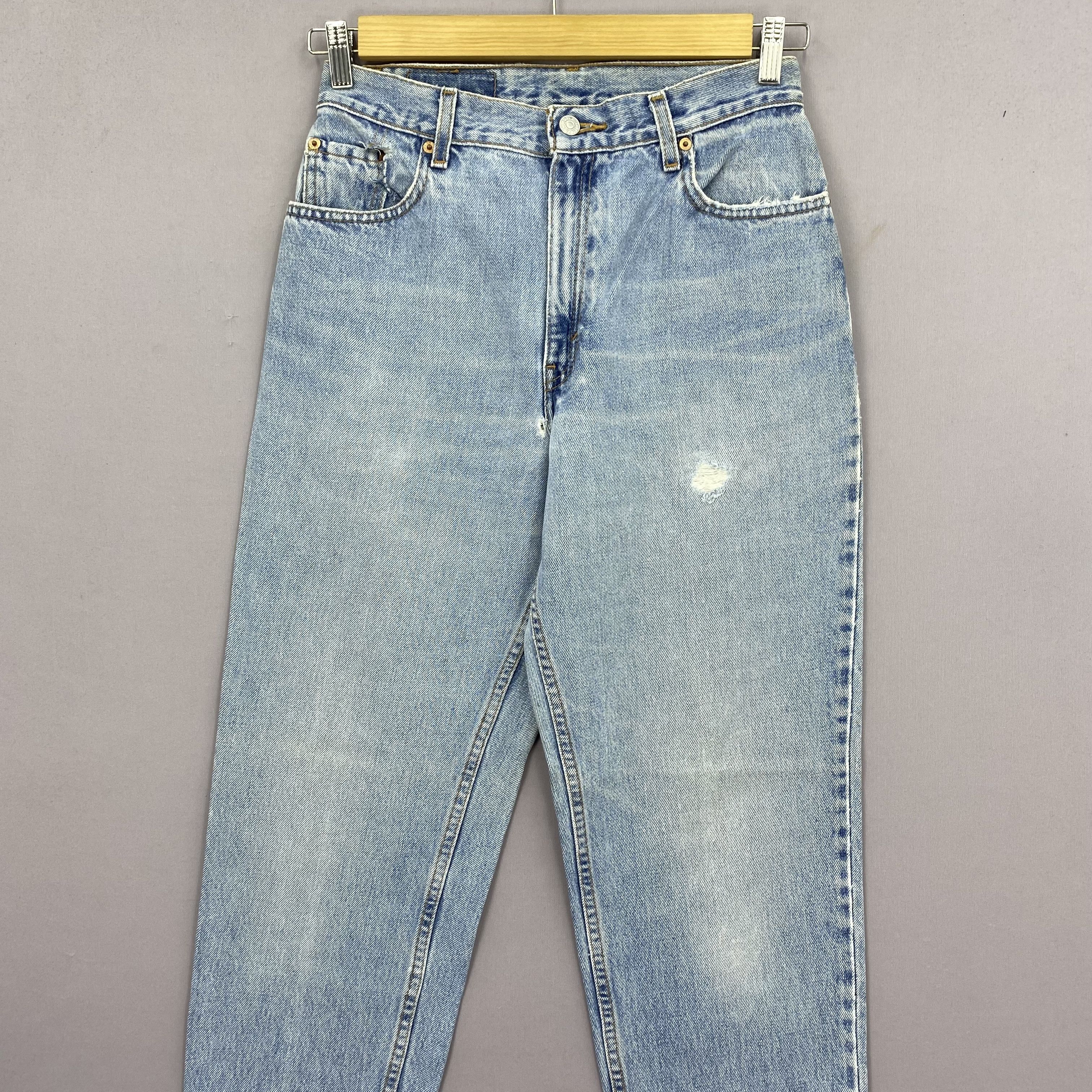 Levi's Vintage Levis Light Wash Jeans Faded Stonewash Denim BS47154 Size 26" / US 2 / IT 38 - 3 Thumbnail