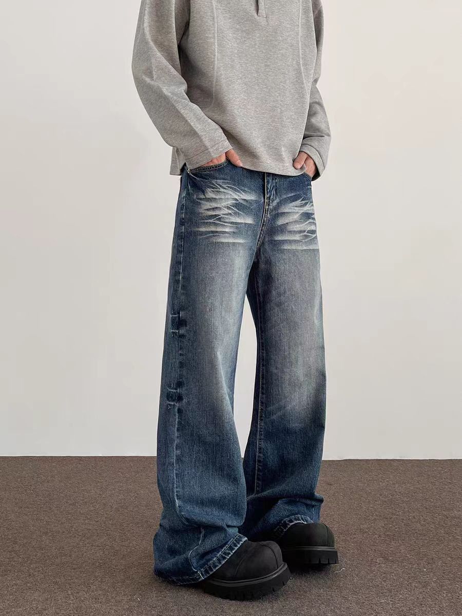 Japanese Brand × Jean High street style washed and distressed micro flared jeans Size US 34 / EU 50 - 5 Thumbnail