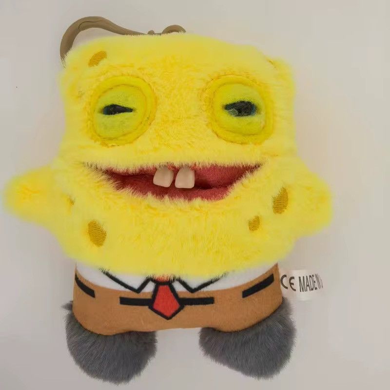 FOR OTHERS Gap-Toothed Spongebob Plush Keychain Pendant Size ONE SIZE - 2 Thumbnail